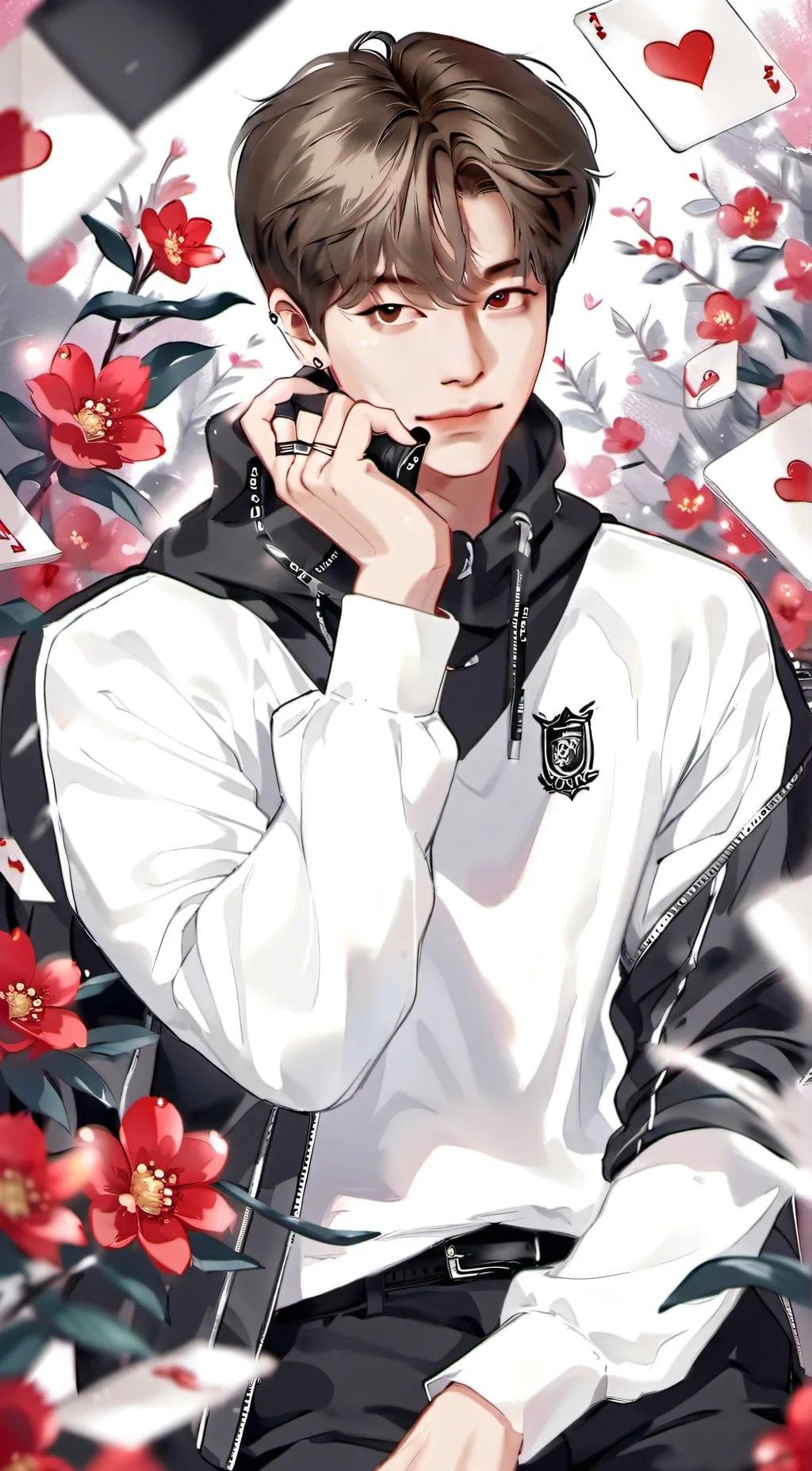 ai character: Jimin*again sorry* background