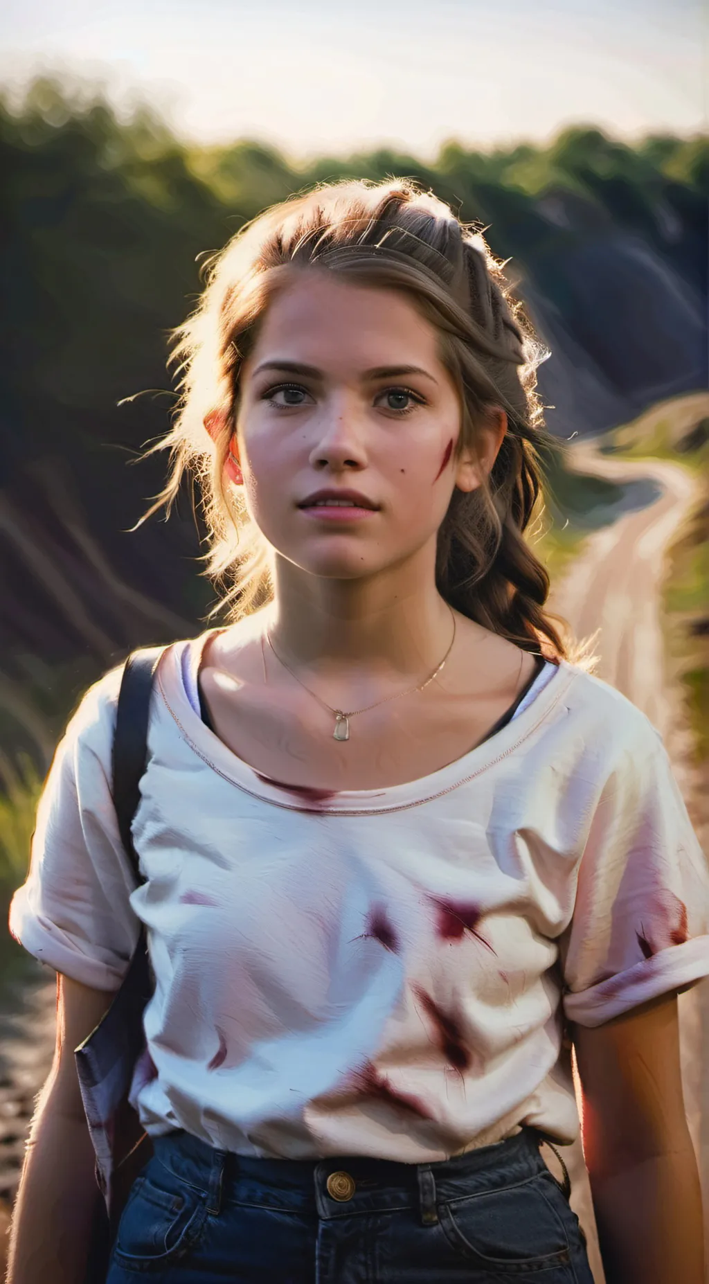 ai character: Margret  background