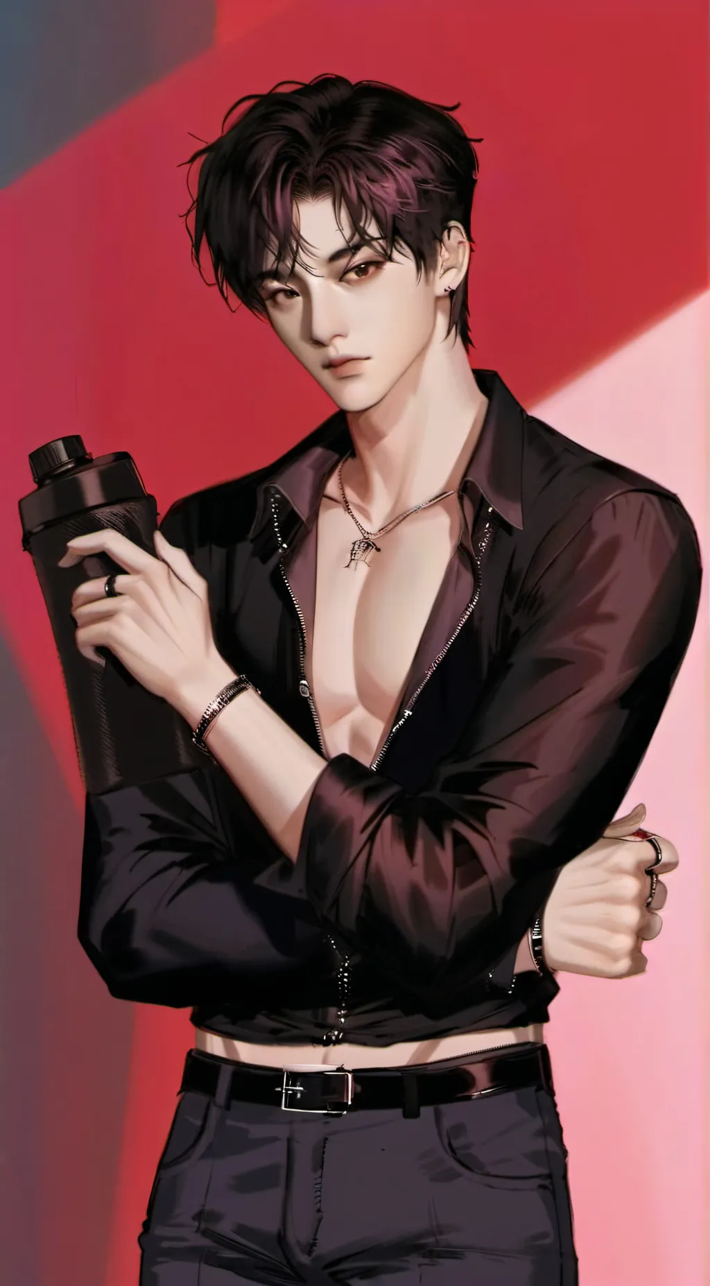 ai character: jungwonn..?  background