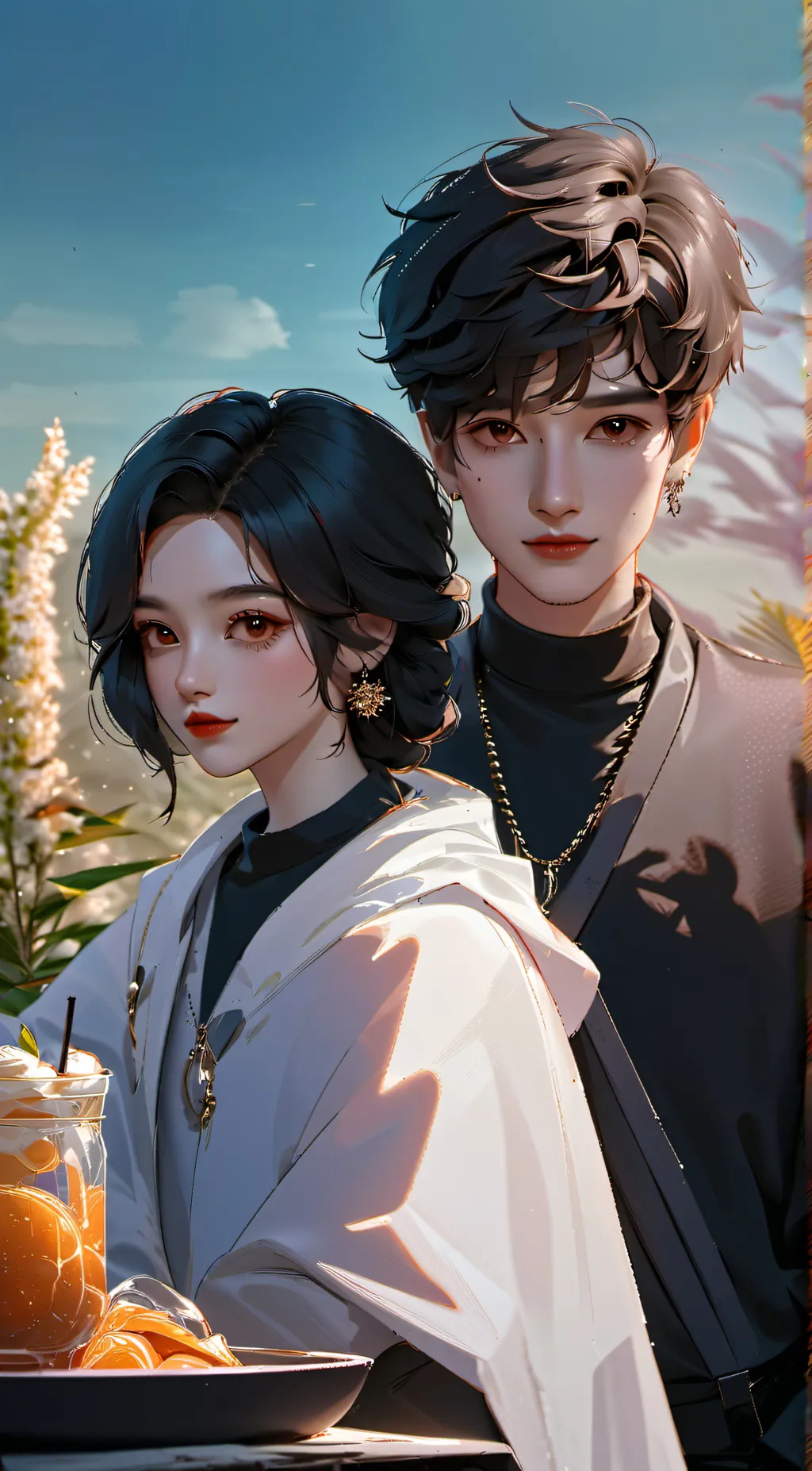 ai character: leon background