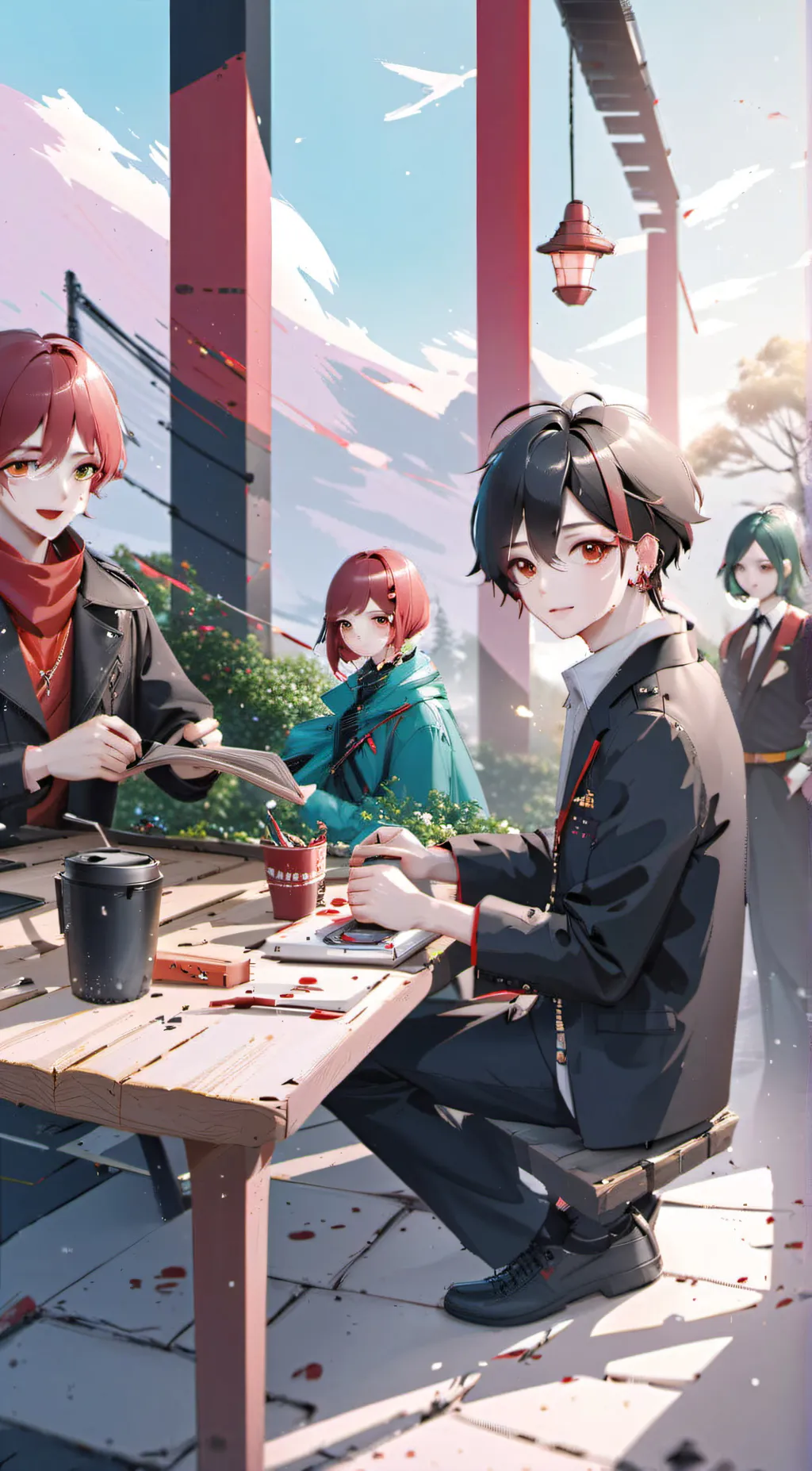 ai character: JB background