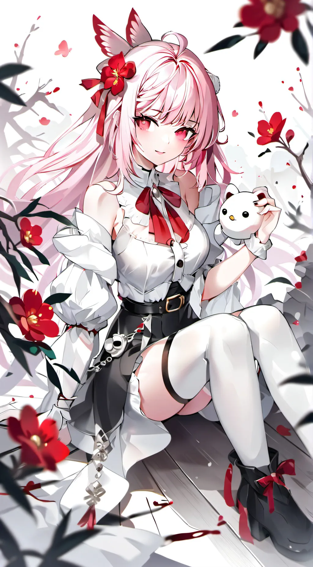 ai character: Angel  background