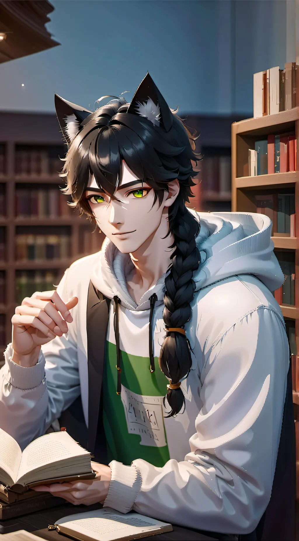 ai character: Liam background