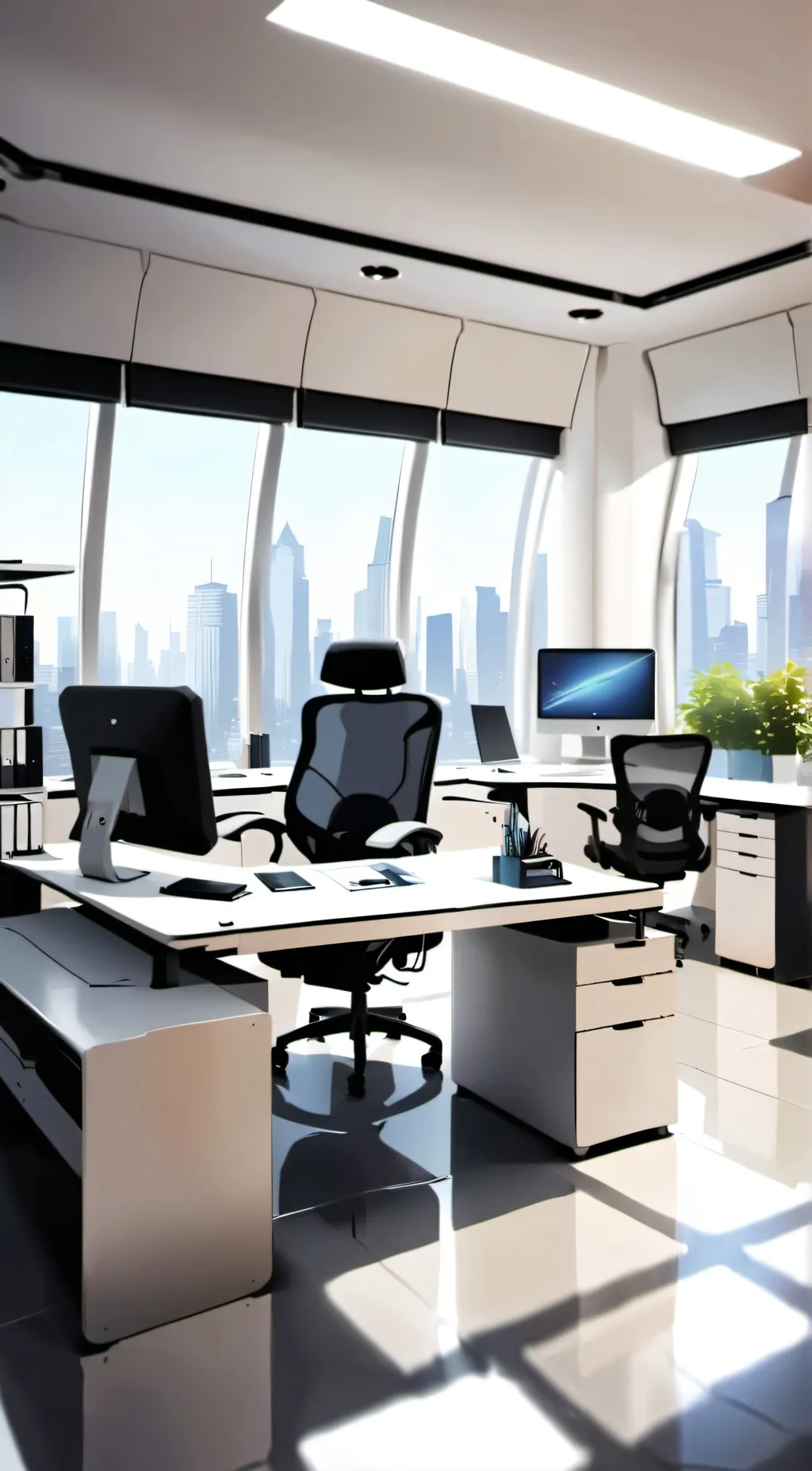 ai character: hh overlordmeeting background