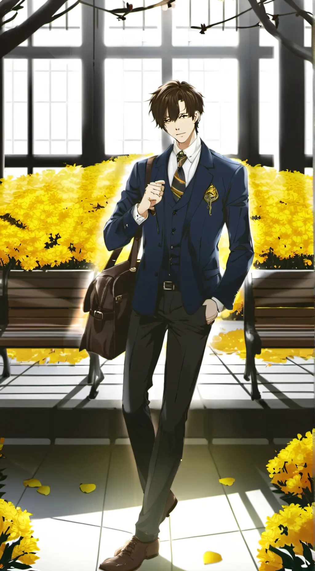 ai character: ✨James✨ background