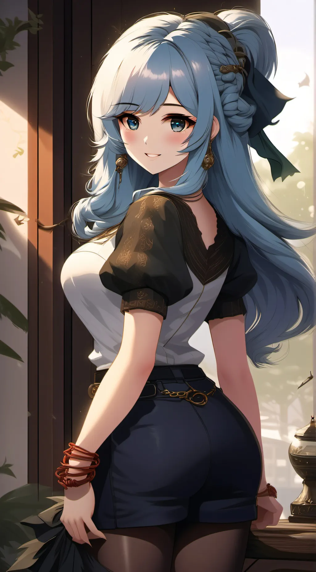 ai character: Mira background