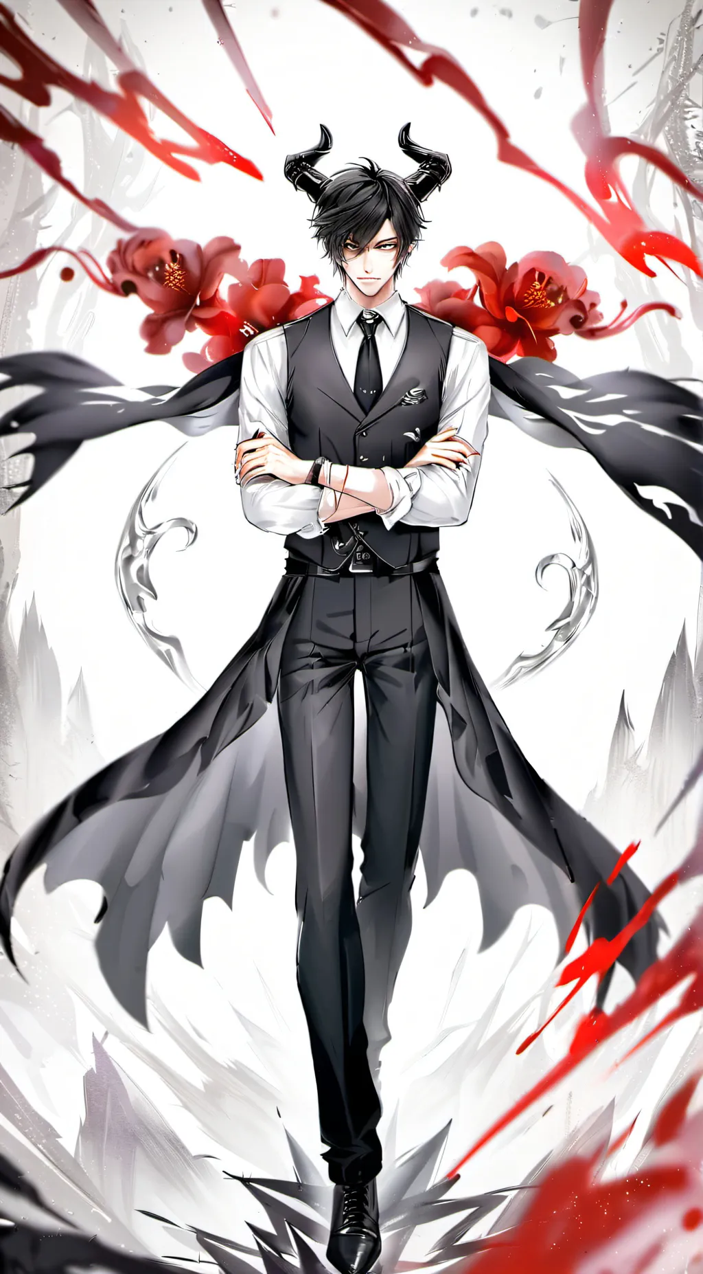 ai character: doukaza background