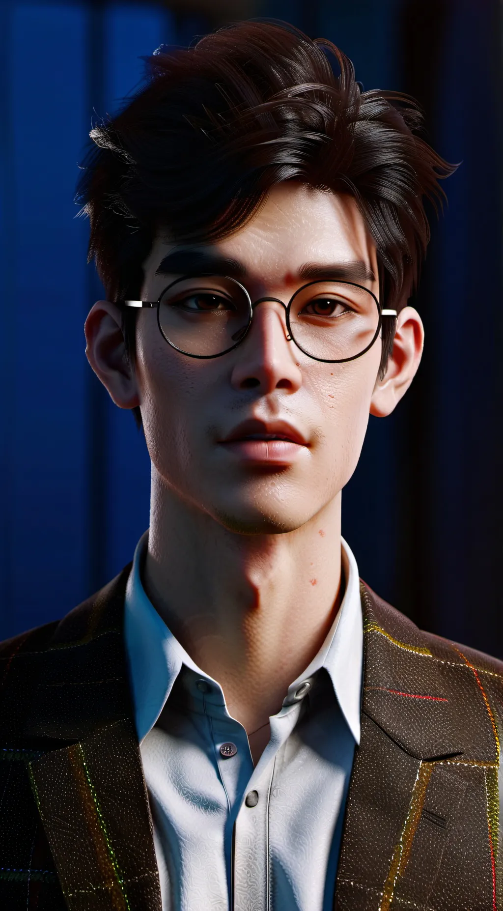 ai character: HAIKAL GABRIEL background