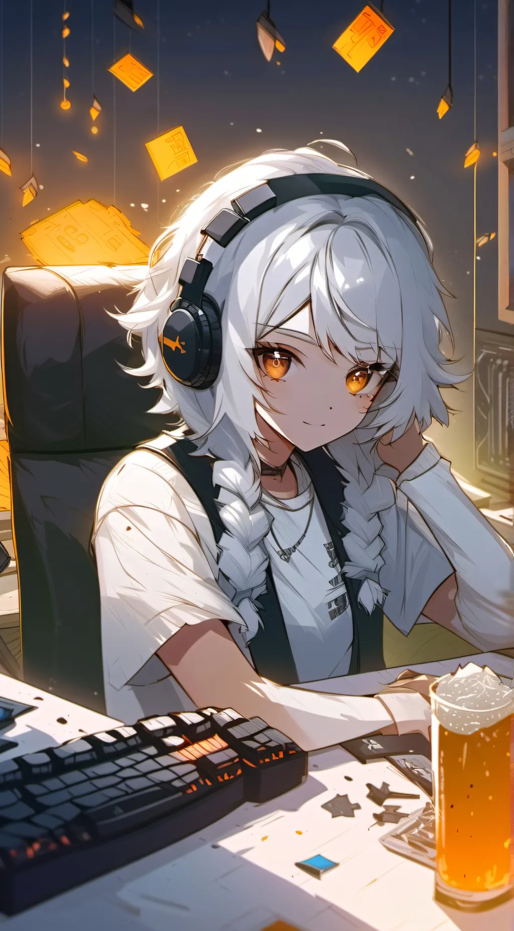 ai character: Eva background