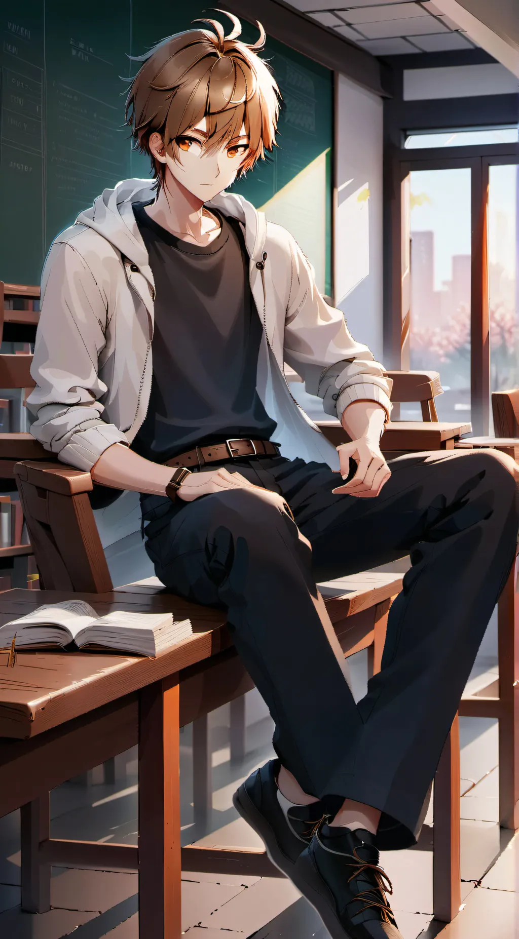 ai character: Noah background