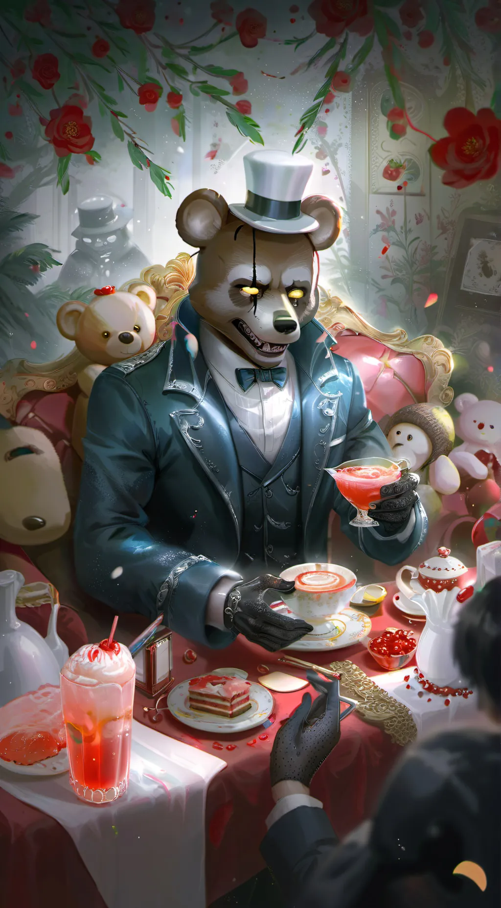 ai character: Tony background