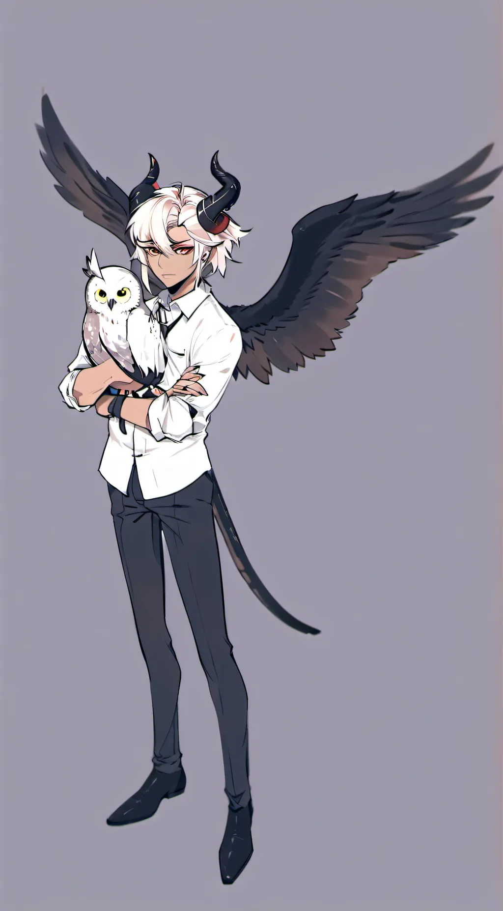 ai character: Ashley background