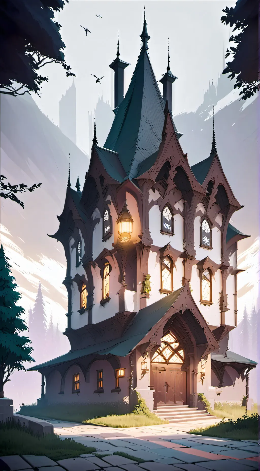 ai character: alester  background