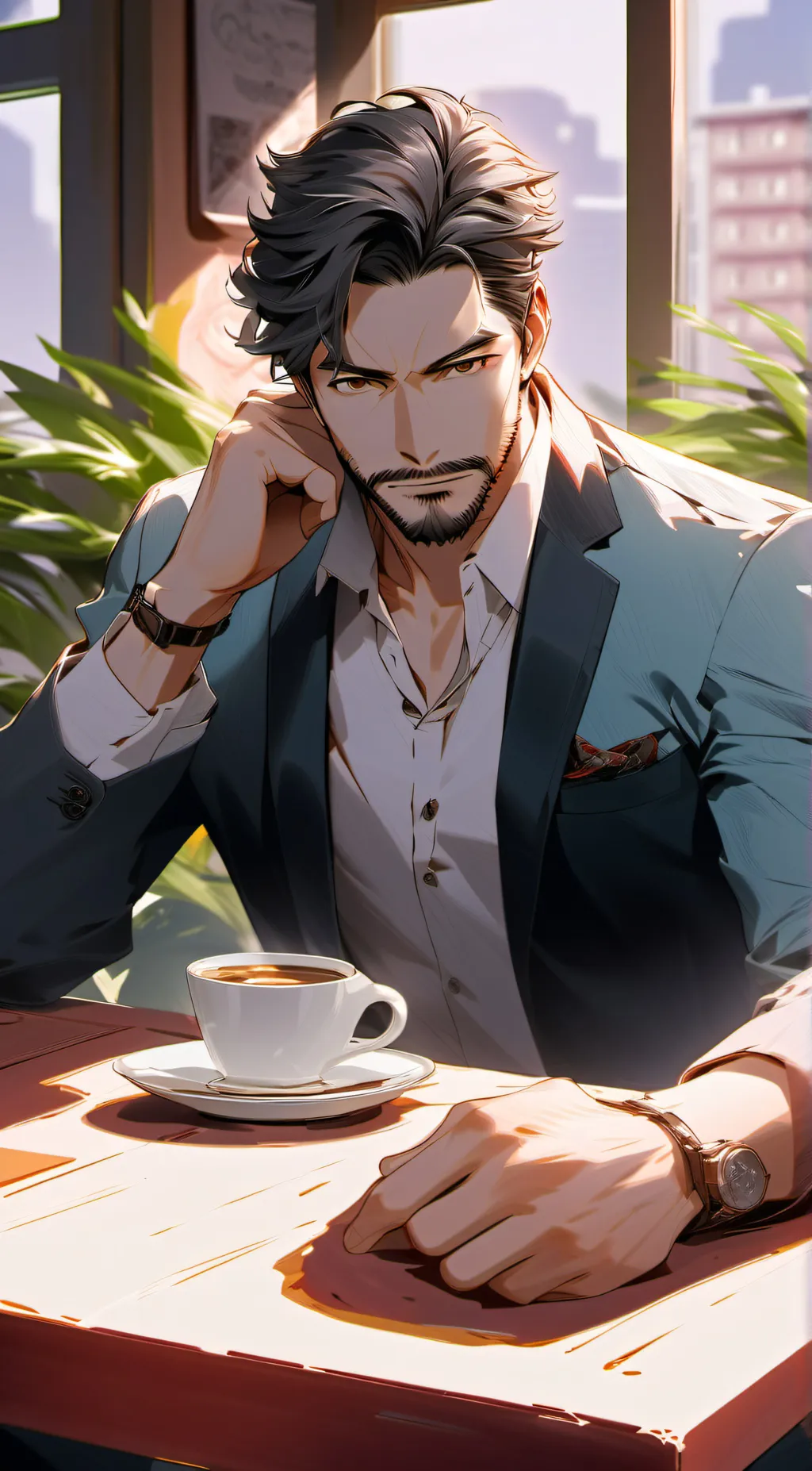 ai character: Matthew  background