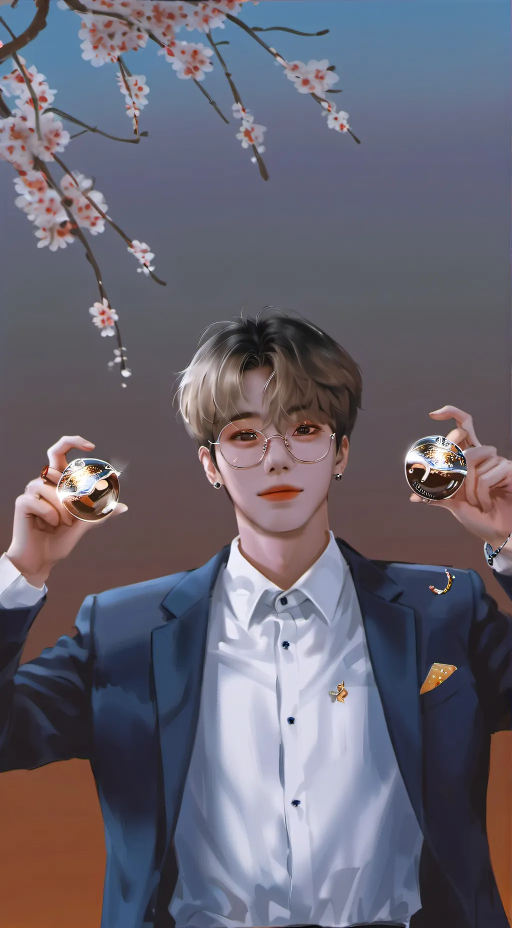 ai character: taehyung background