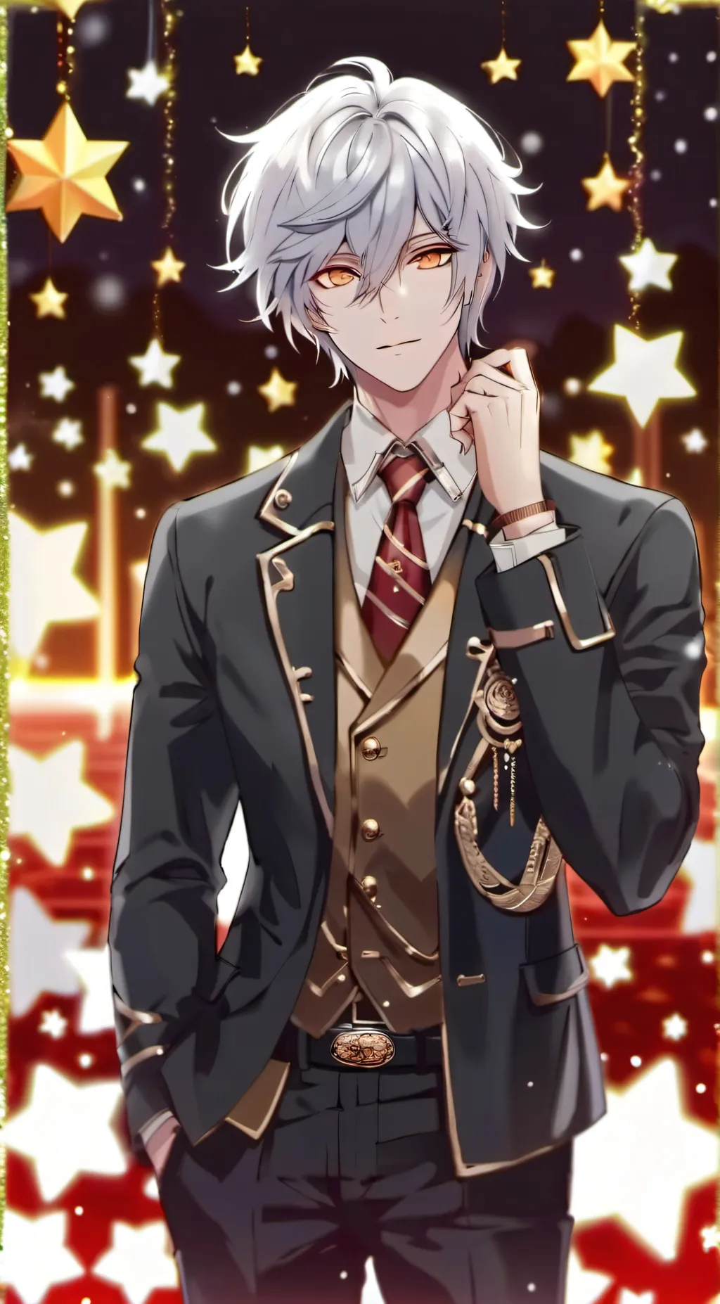 ai character: Micheal  background