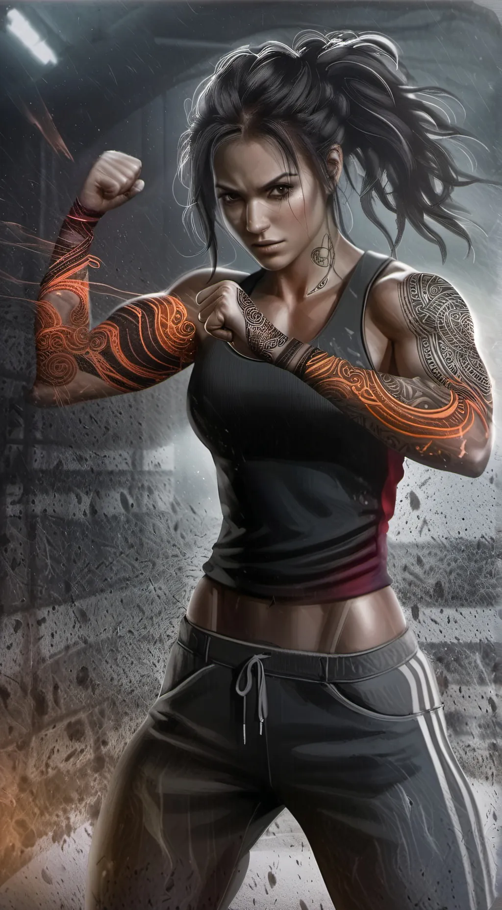 ai character: Nova background