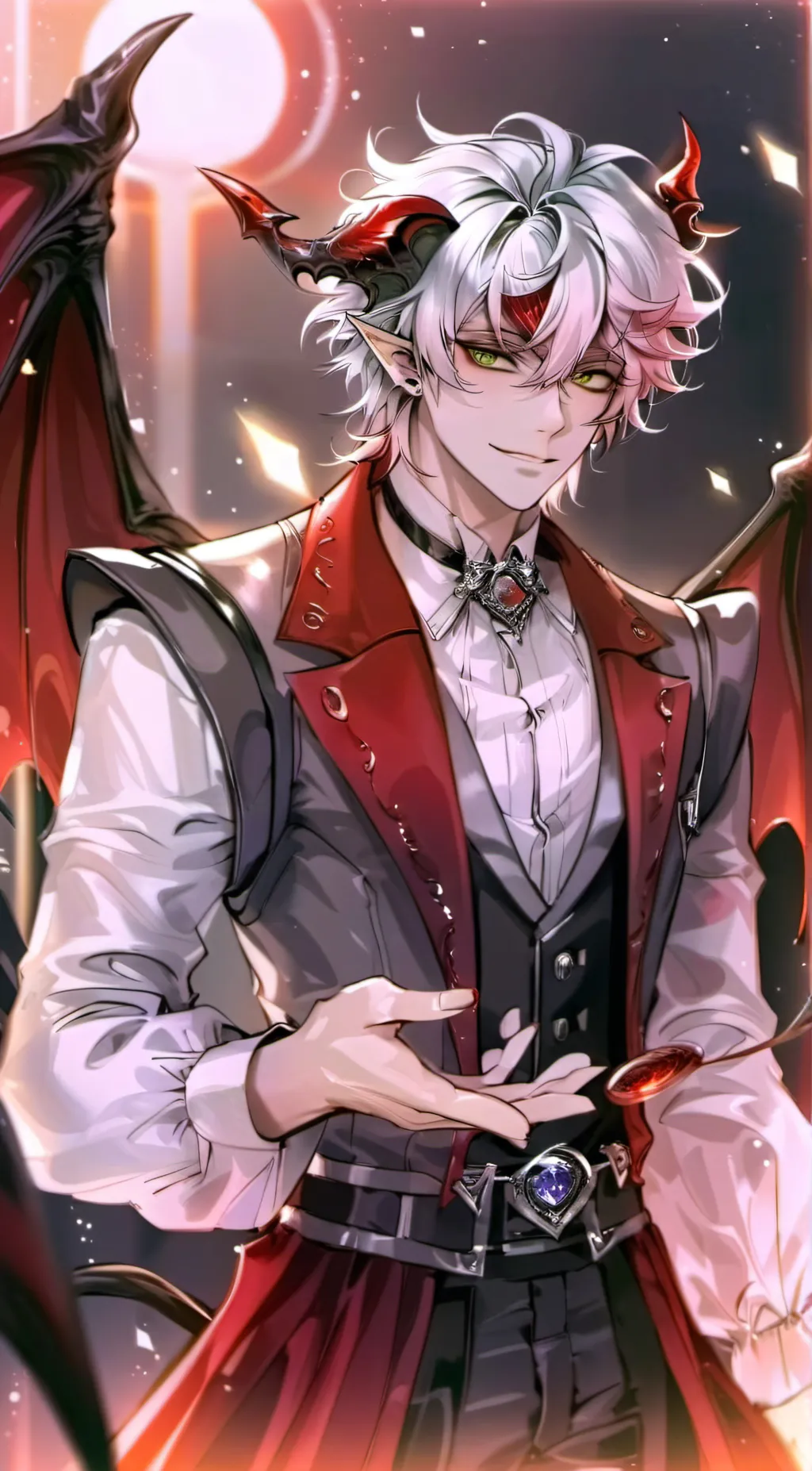 ai character: Asmadeus background