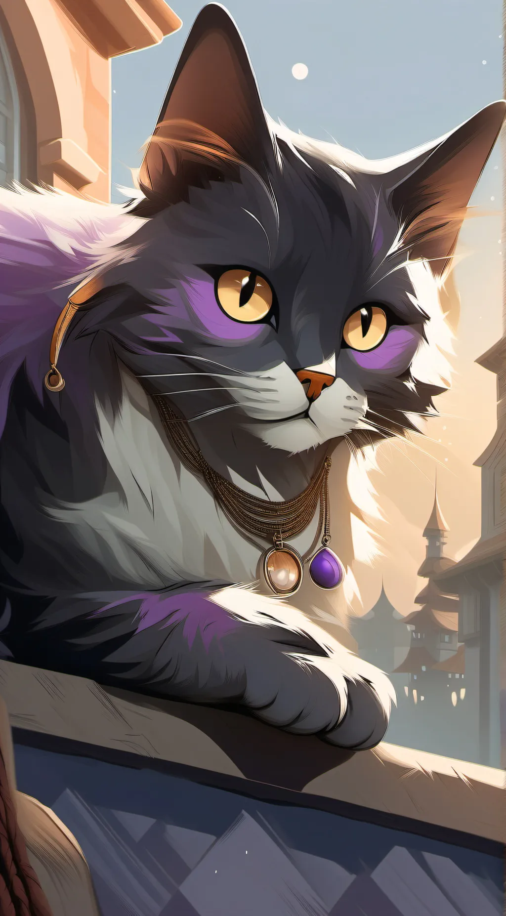 ai character: Catnap background