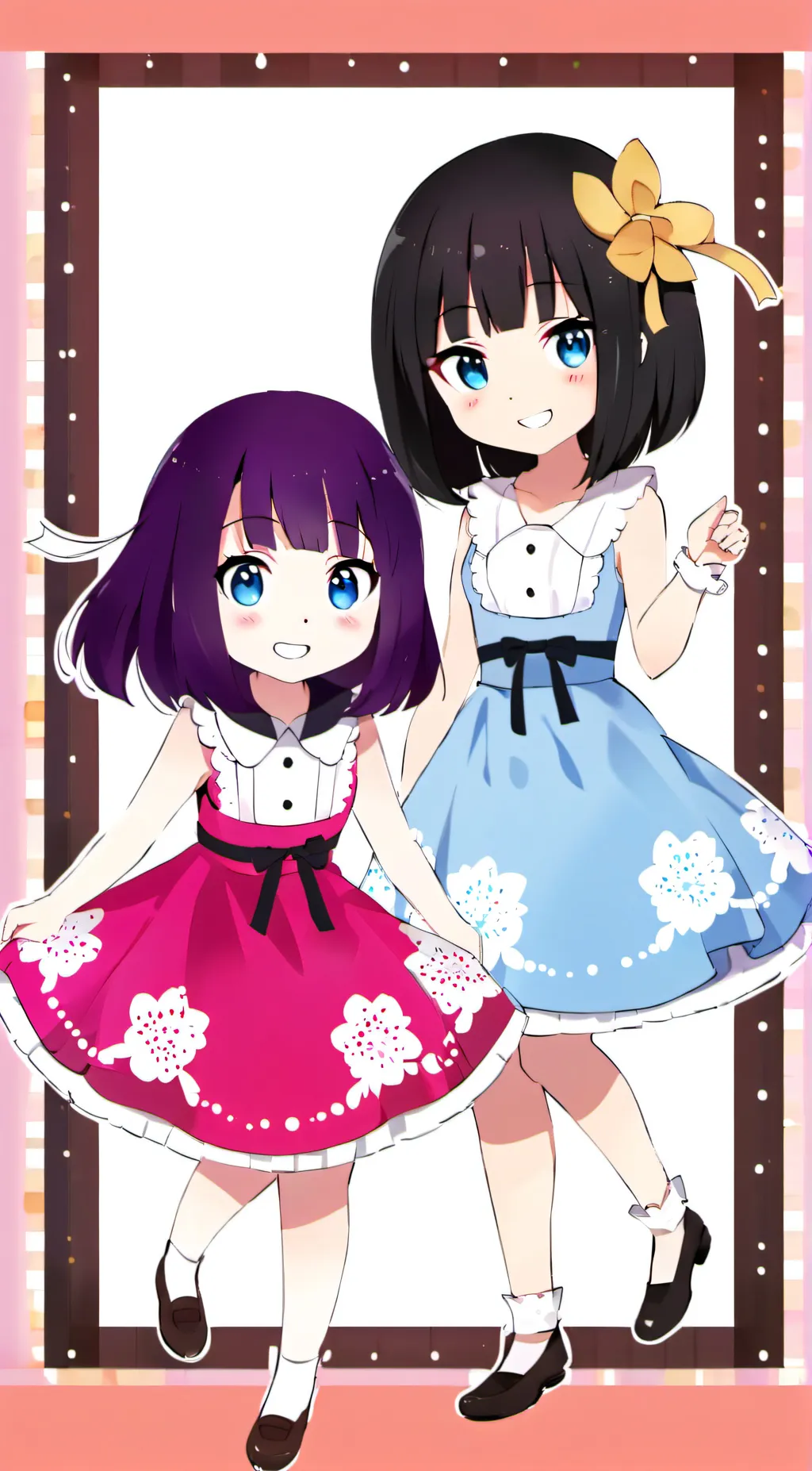 ai character: Julie and adora background