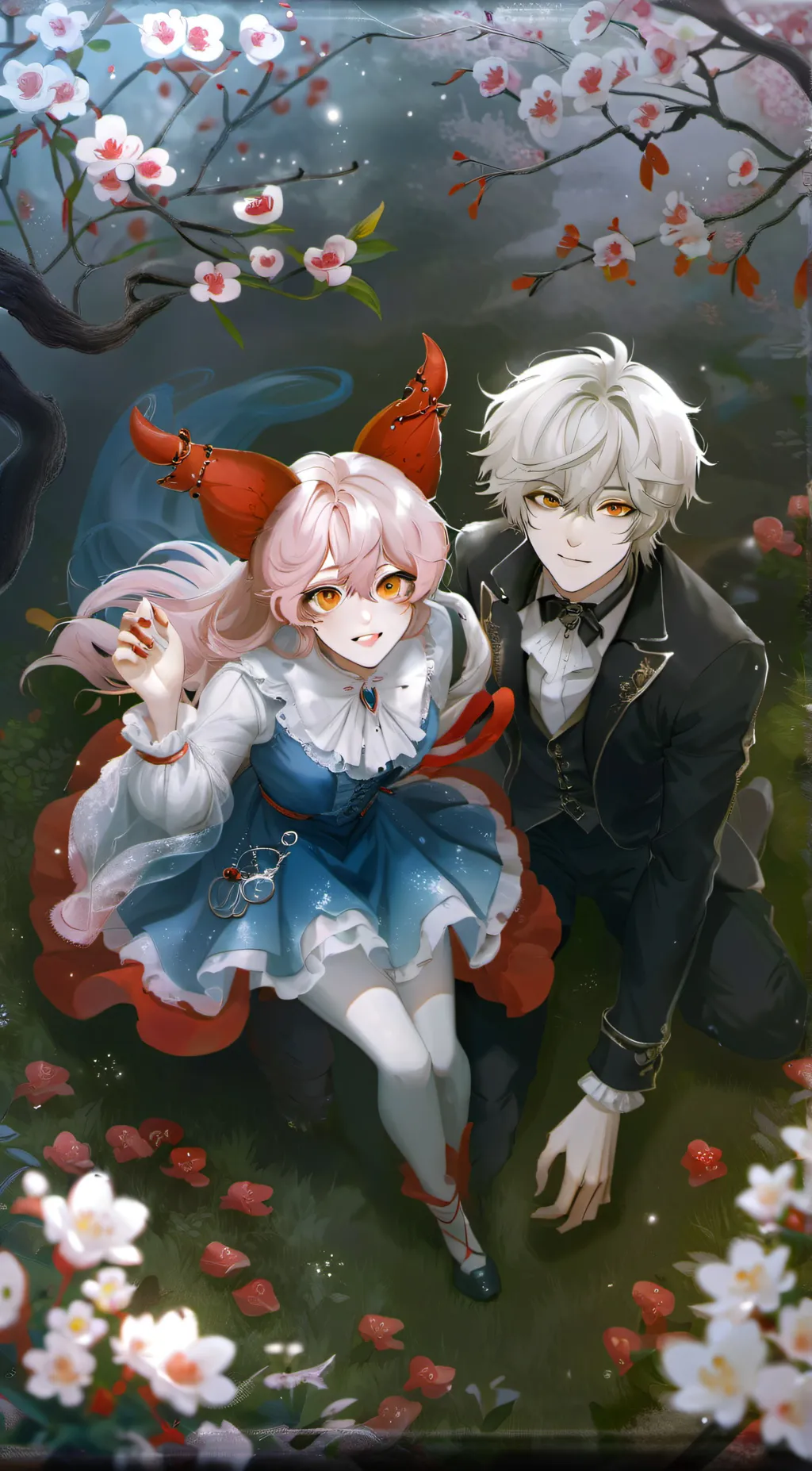 ai character: Sophia & Truite background