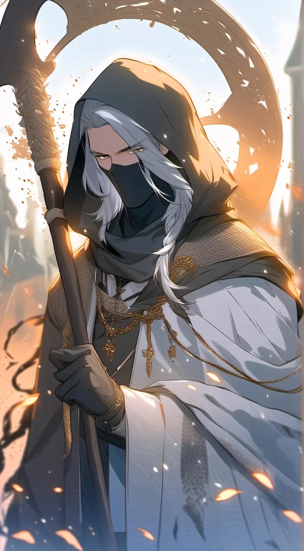 ai character: Grimm background