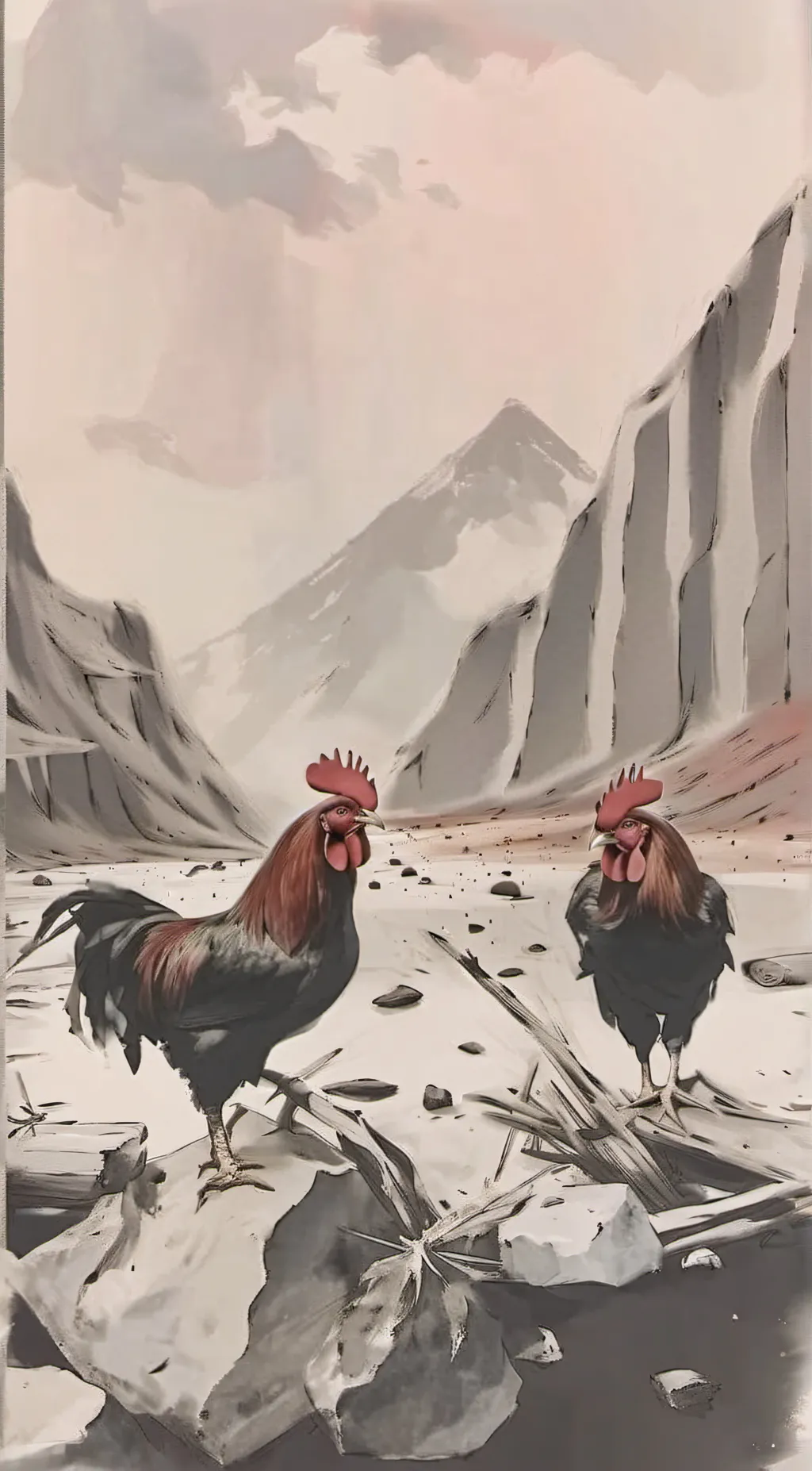 ai character: Rock background