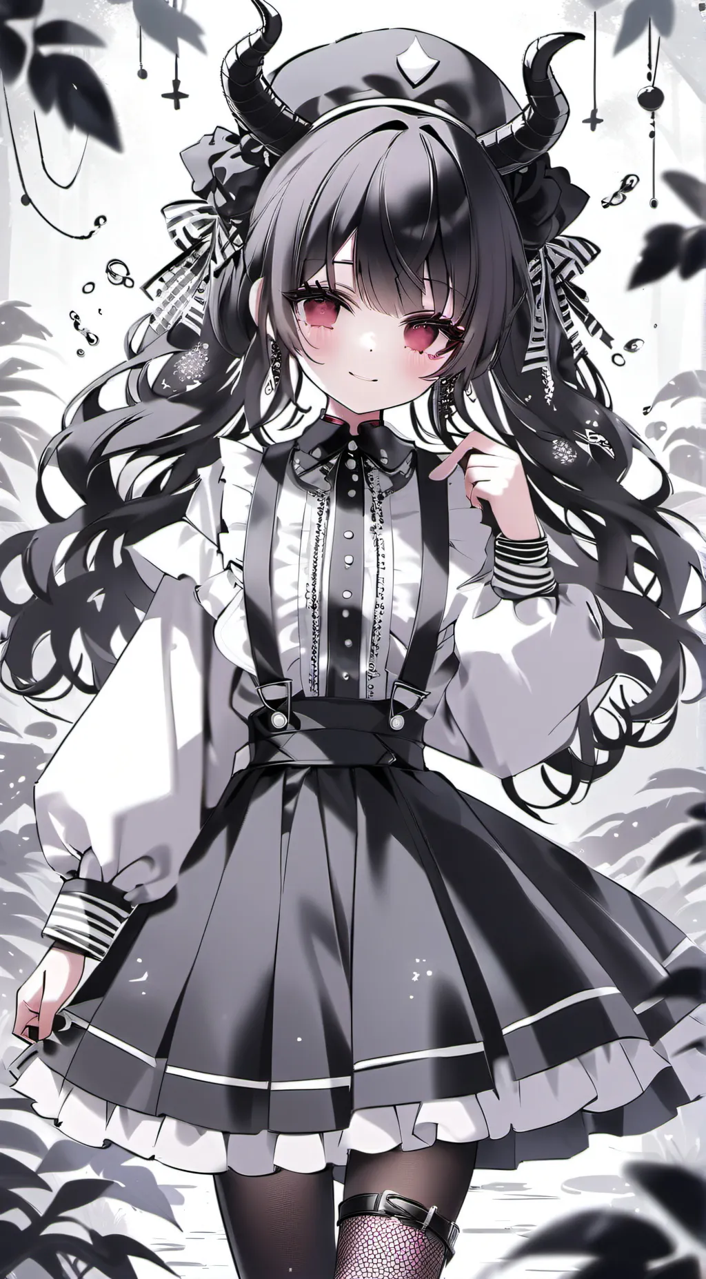 ai character: Rain background