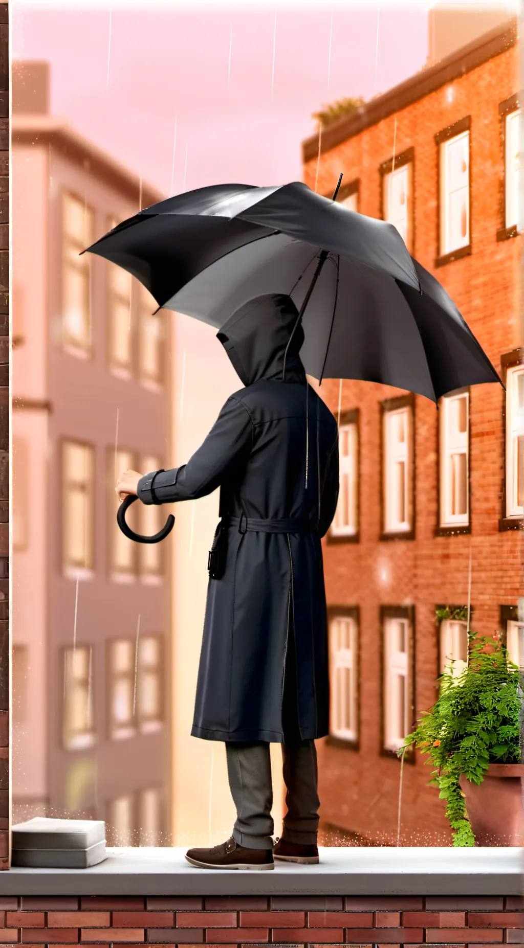 ai character: drew background