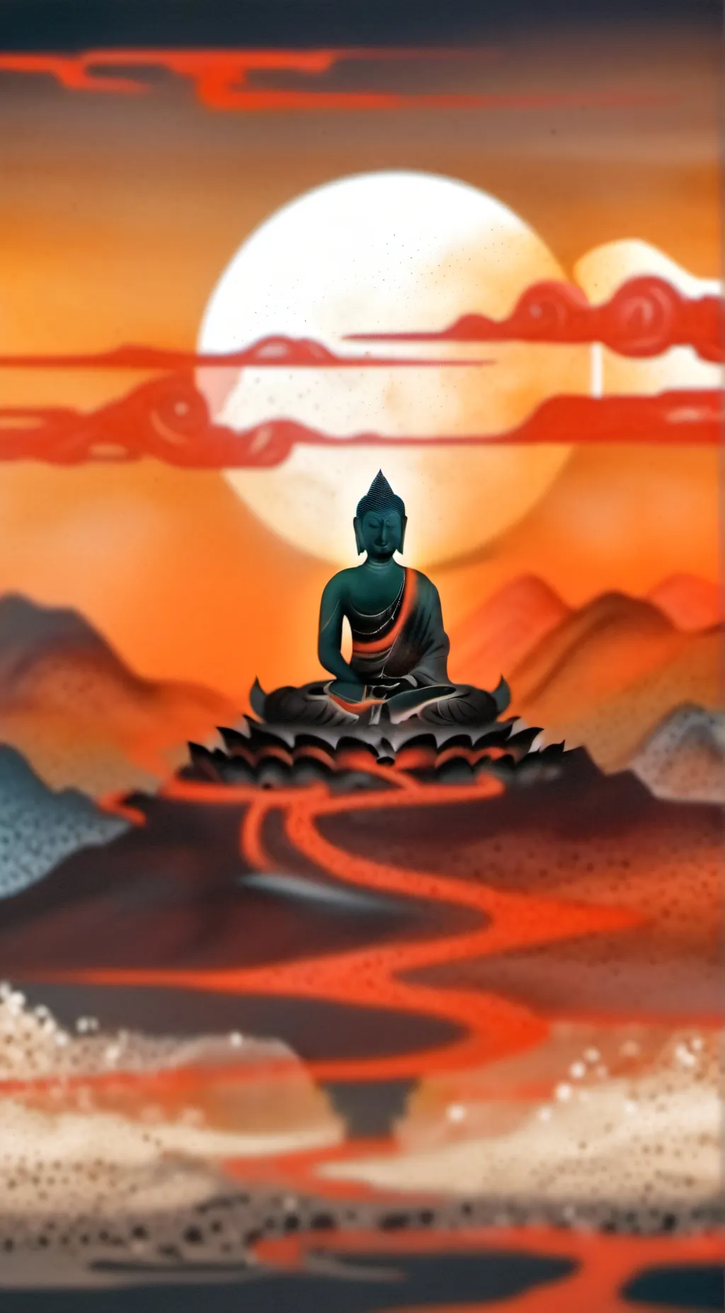 ai character: fallenknight  background