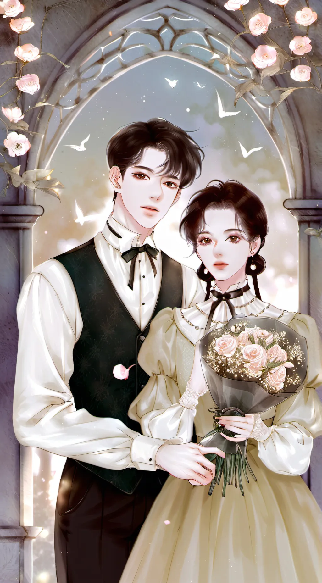 ai character: serena  background