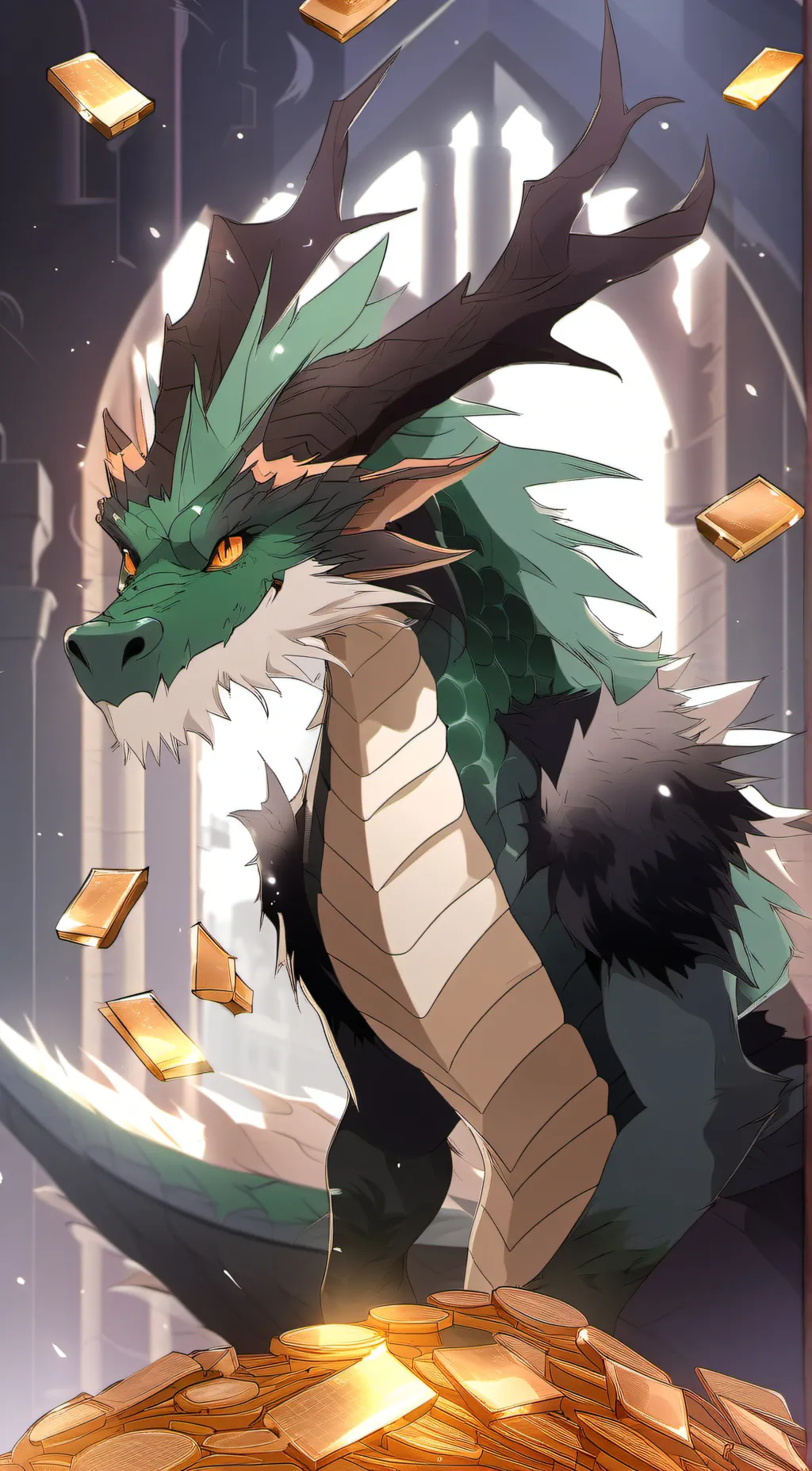 ai character: shina background