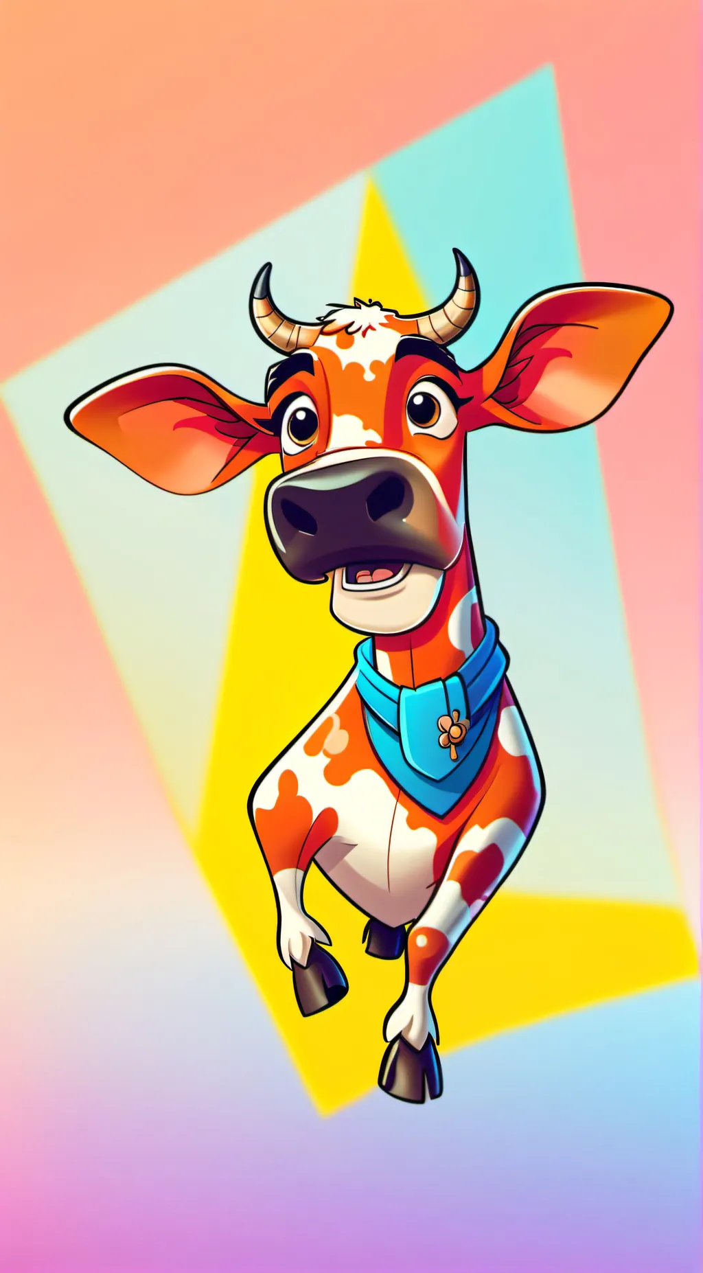 ai character: lowcow background