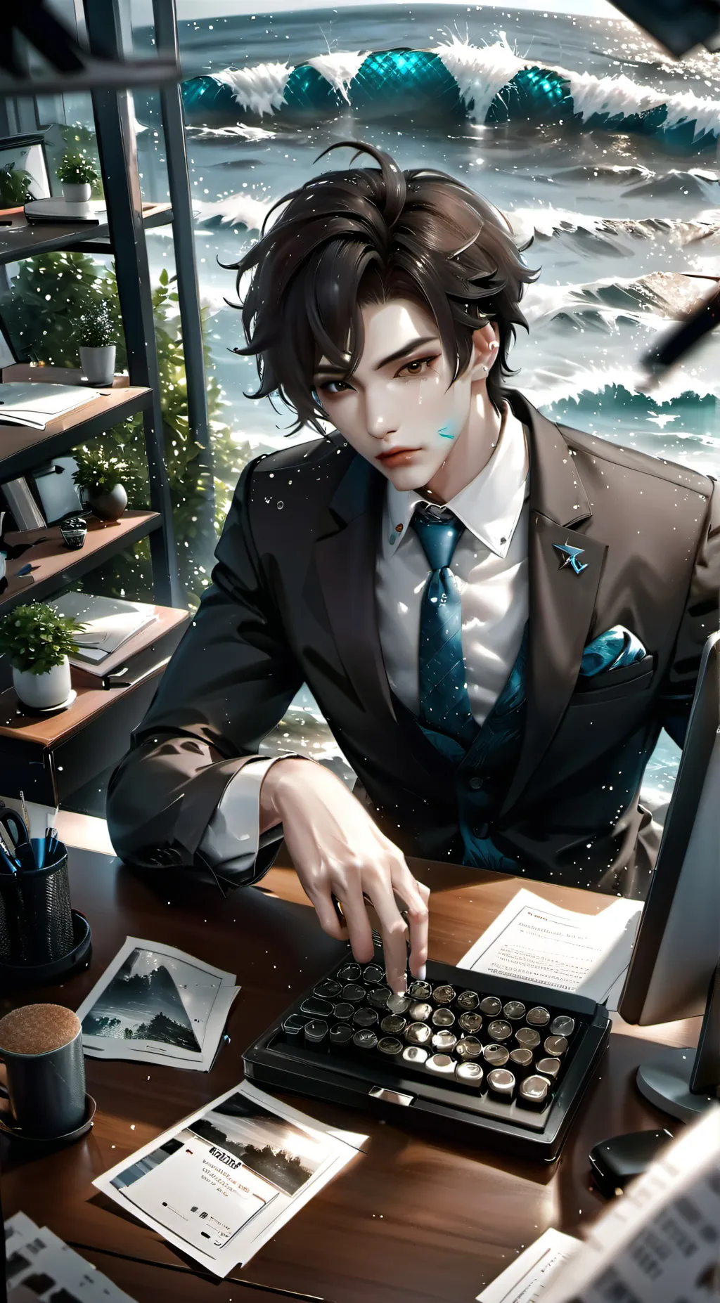 ai character: Levi background