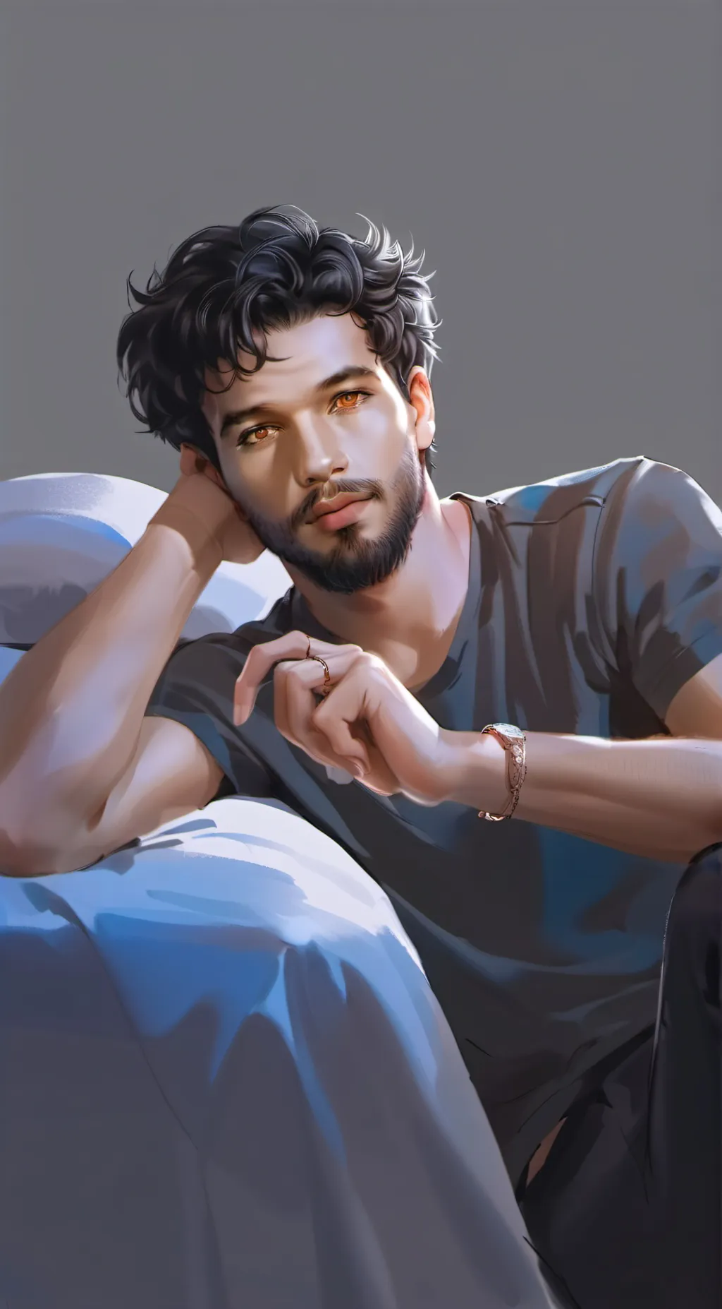 ai character: Ethan Couth(Co-Th) background