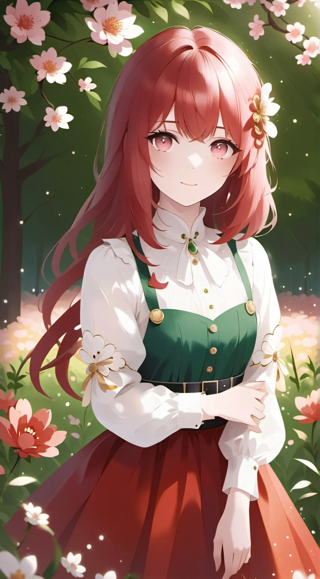 ai character: olivia background