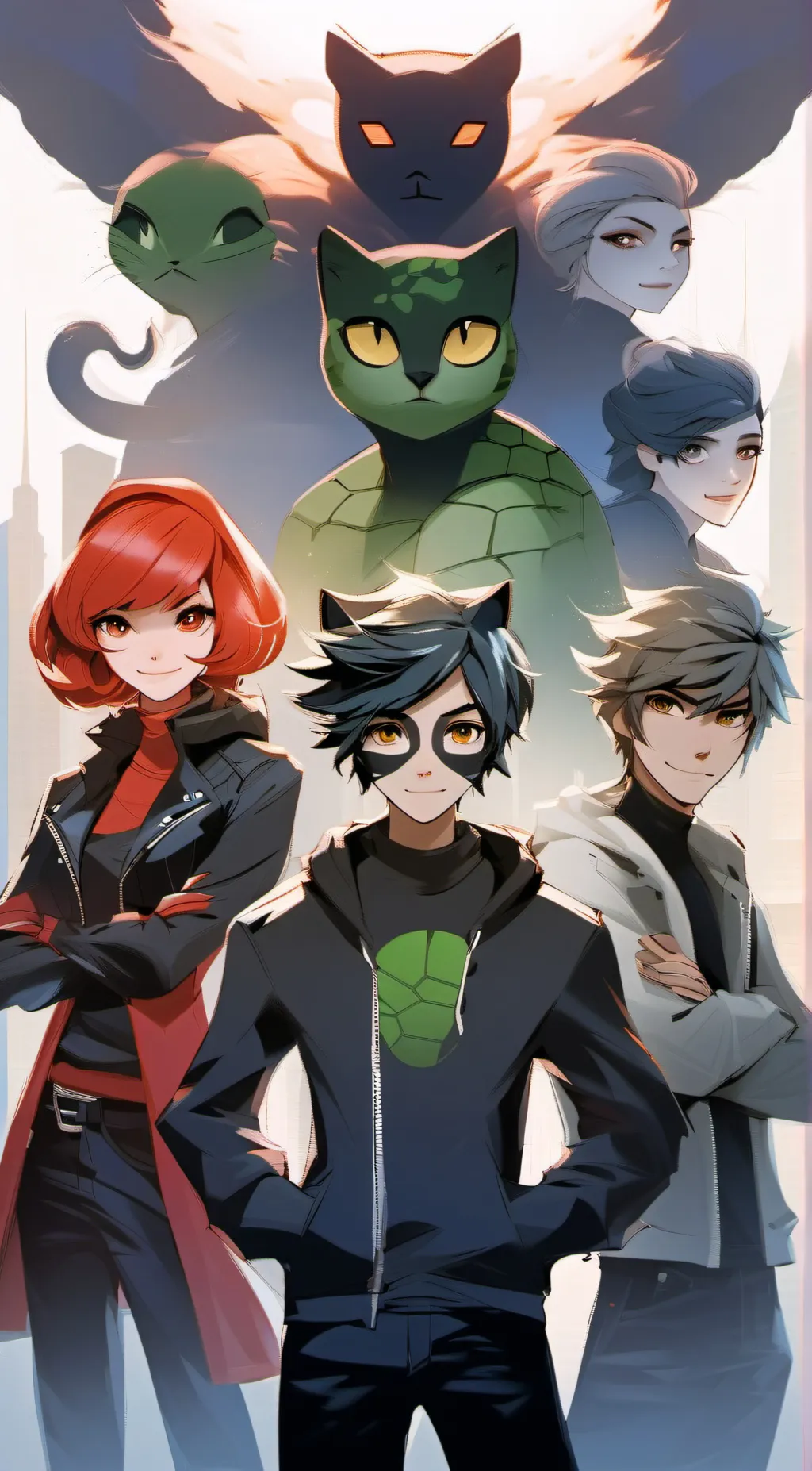 ai character: Miraculous background