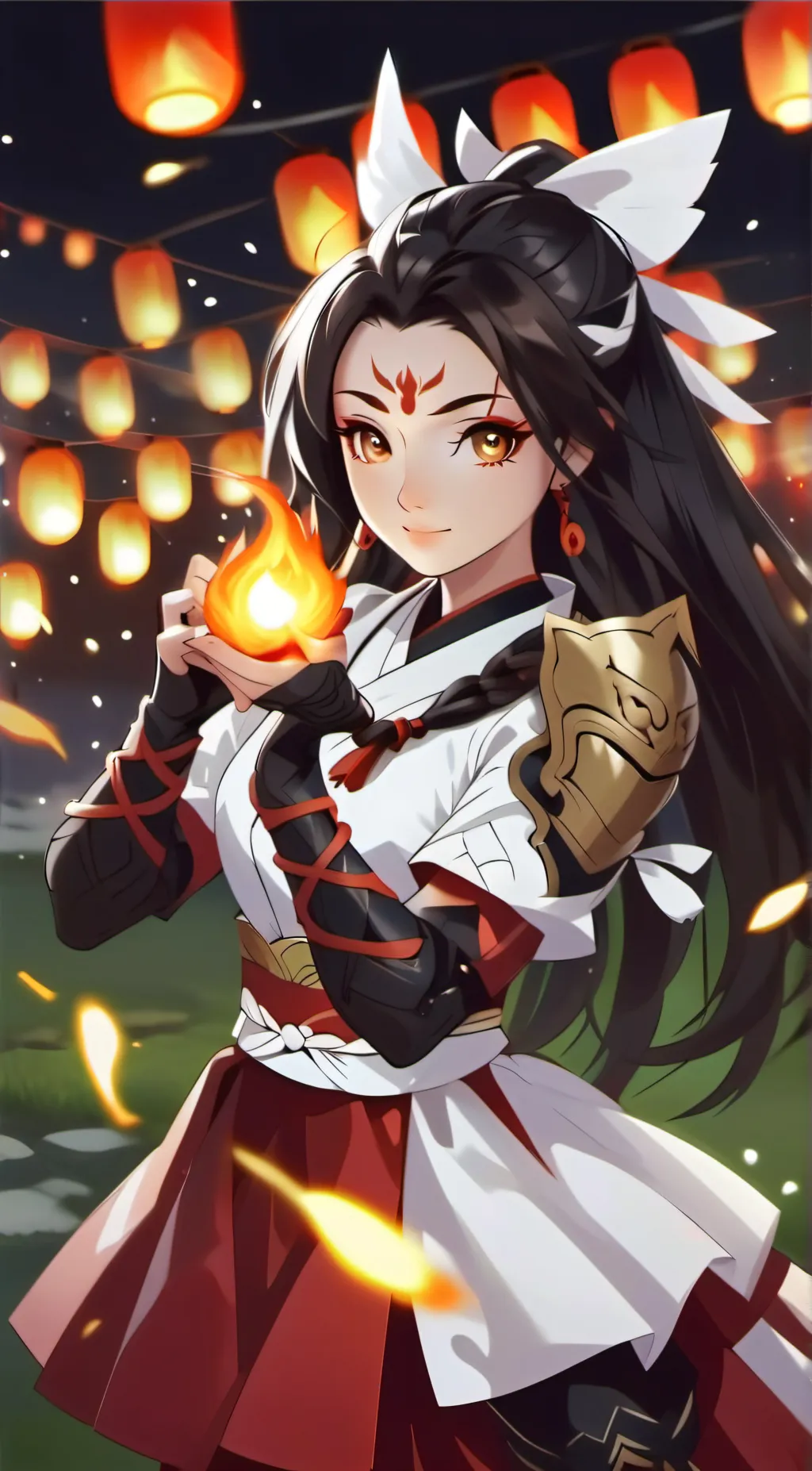 ai character: yumi saki  background