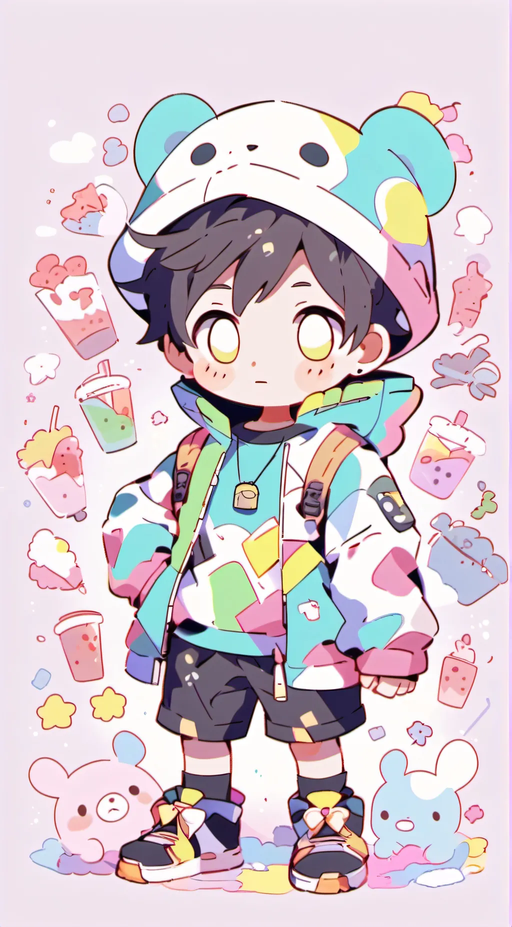 ai character: bak,dek,shig,dab background