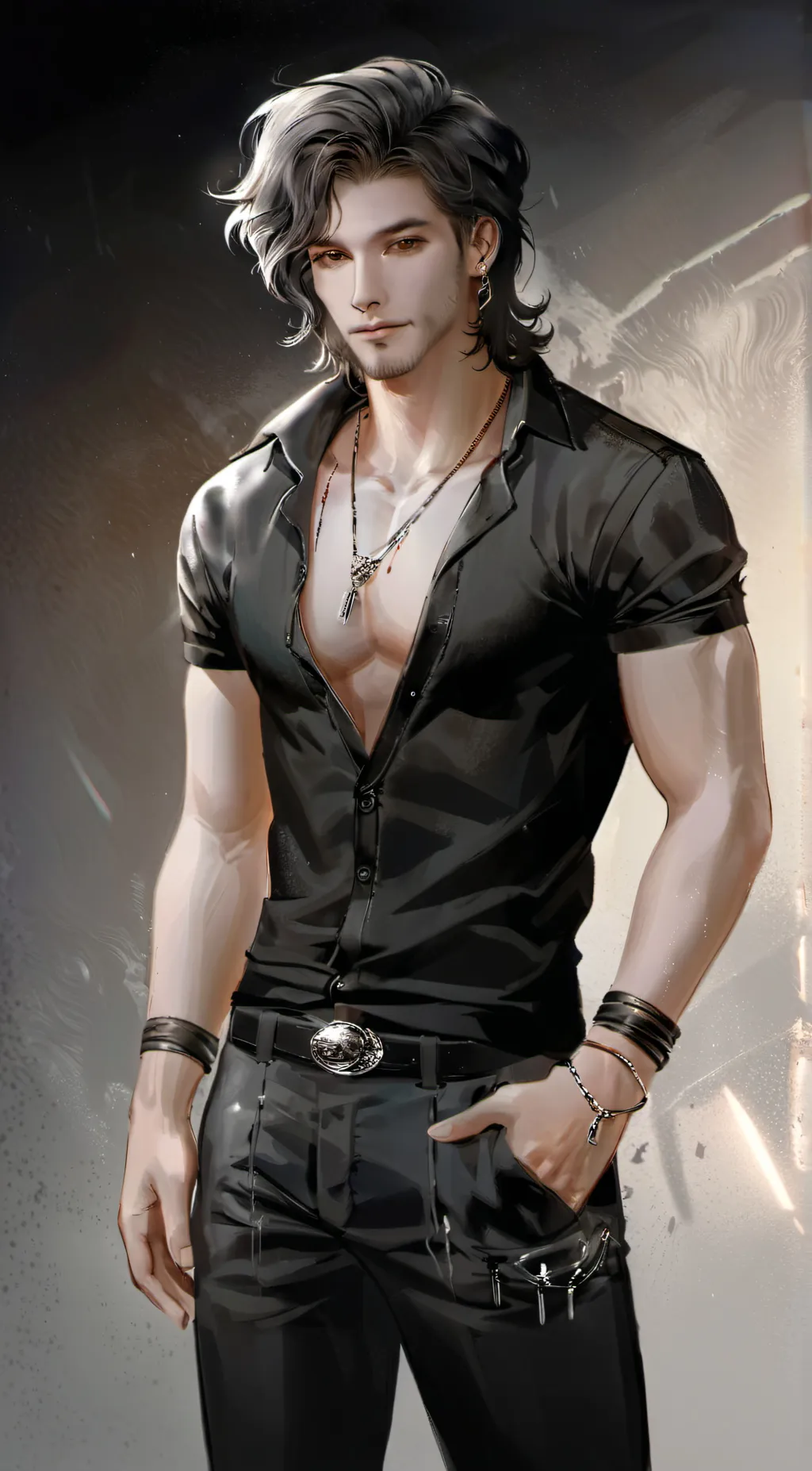 ai character: Corey background