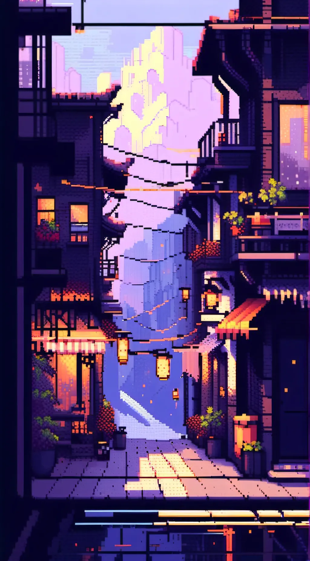 ai character: your town background