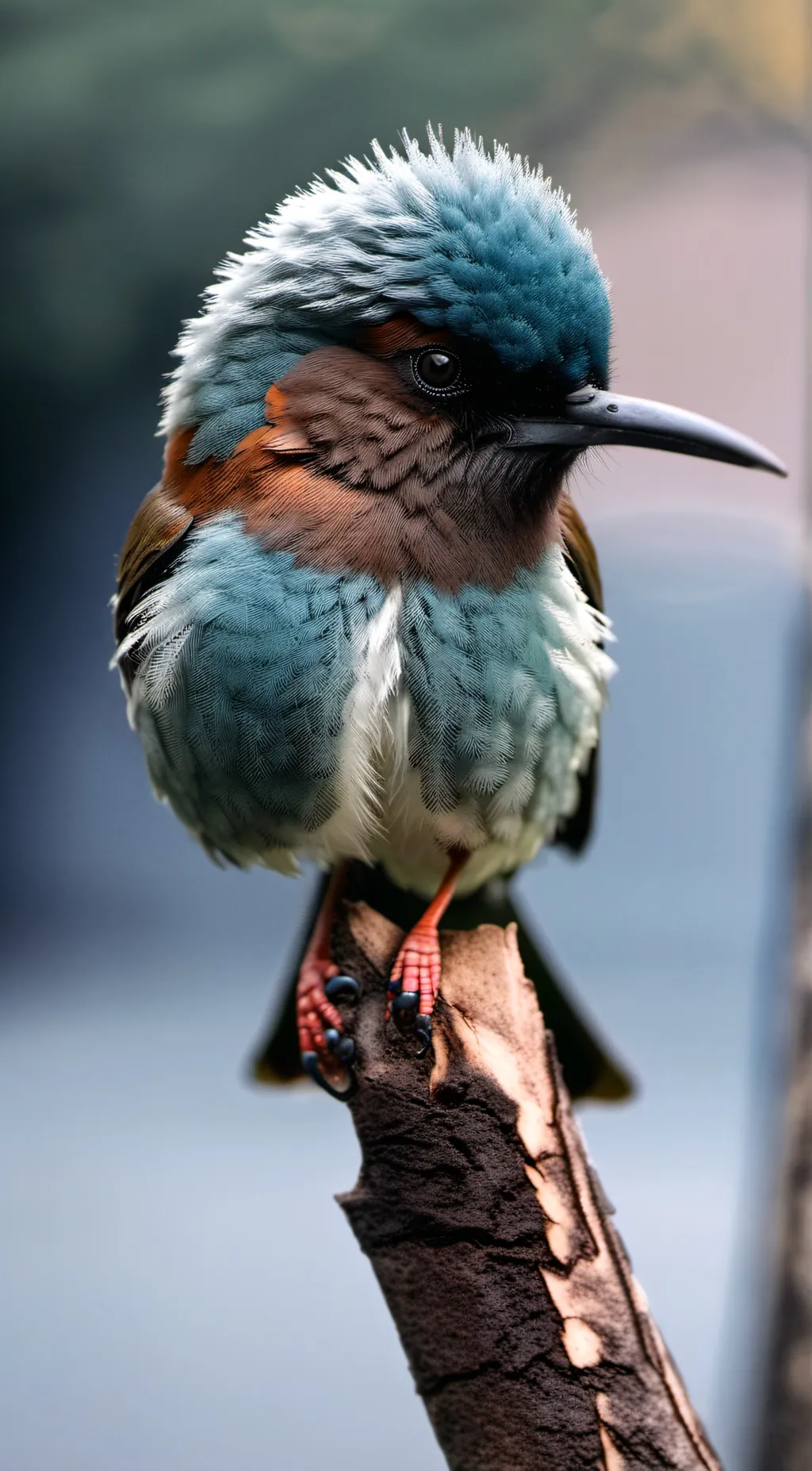 ai character: Hummingbird background