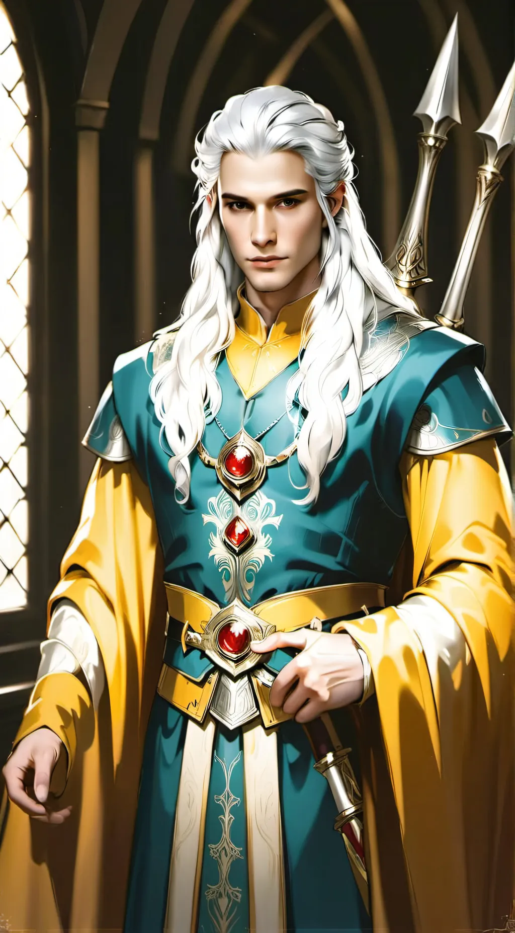 ai character: Torin Ganguil  background