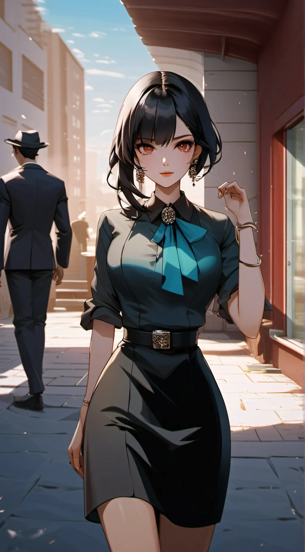 ai character: Maya ( mafia boss) background