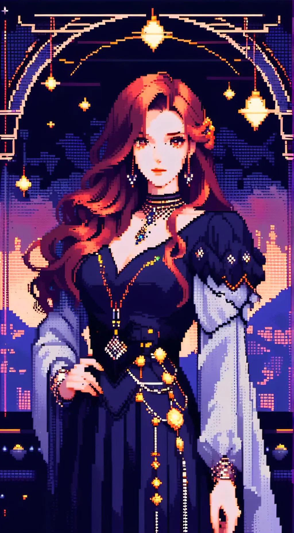 ai character: Lux background