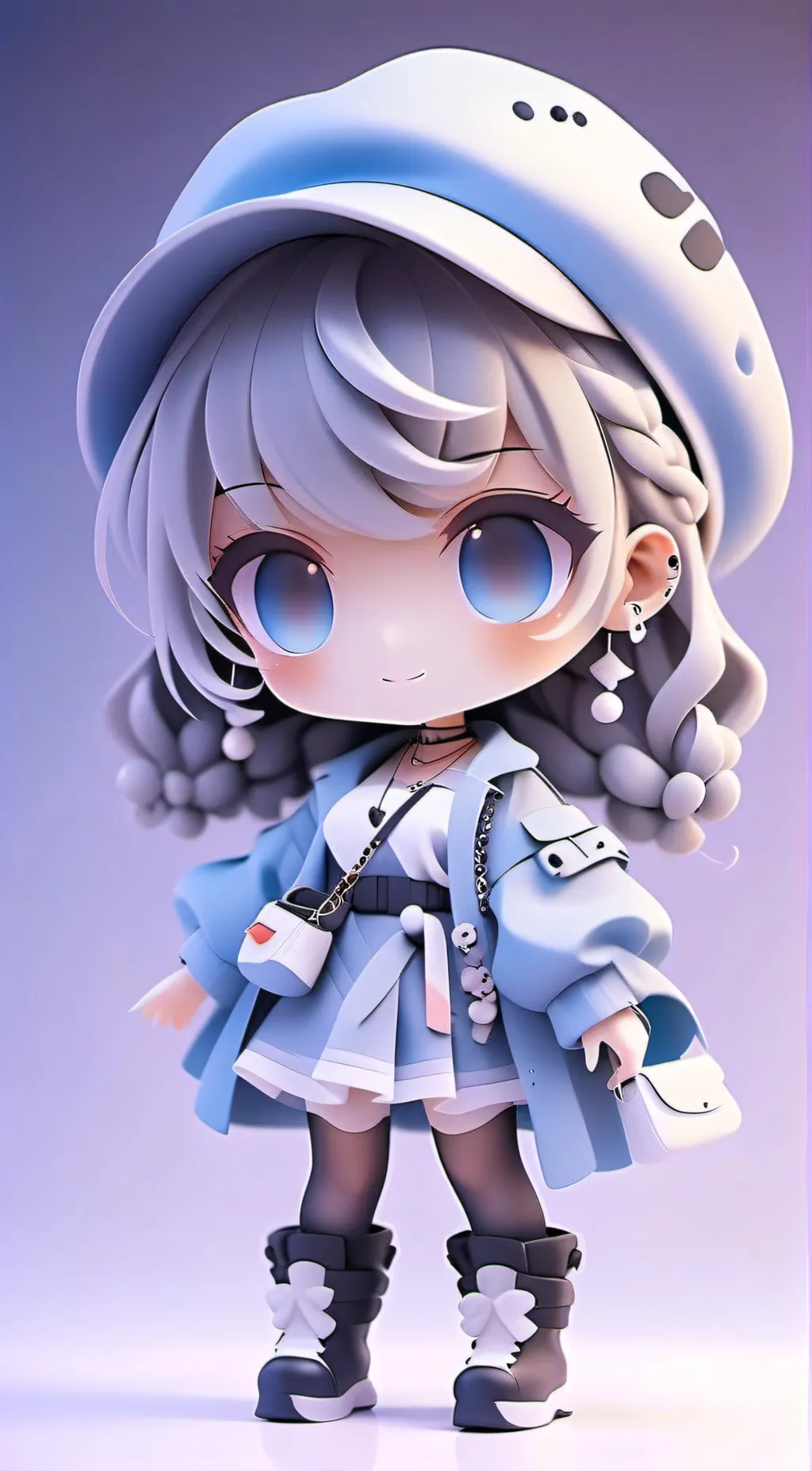 ai character: Lujain shaeldin  background