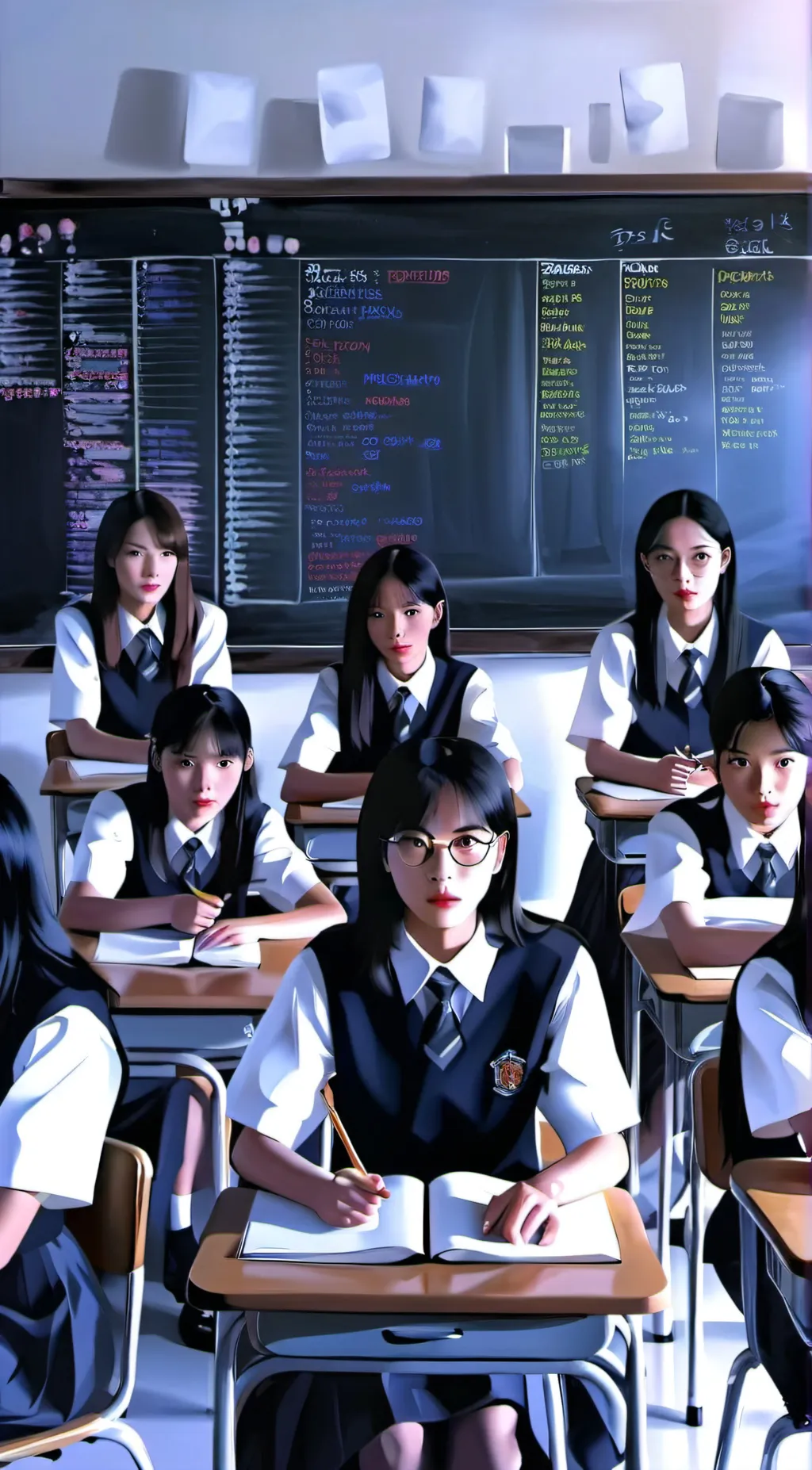 ai character: Pyramid game background