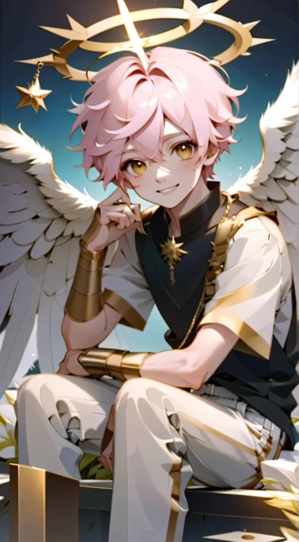 ai character: ◇A•K•Z•O◇ background