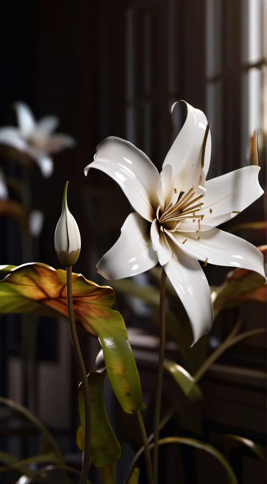 ai character: error background