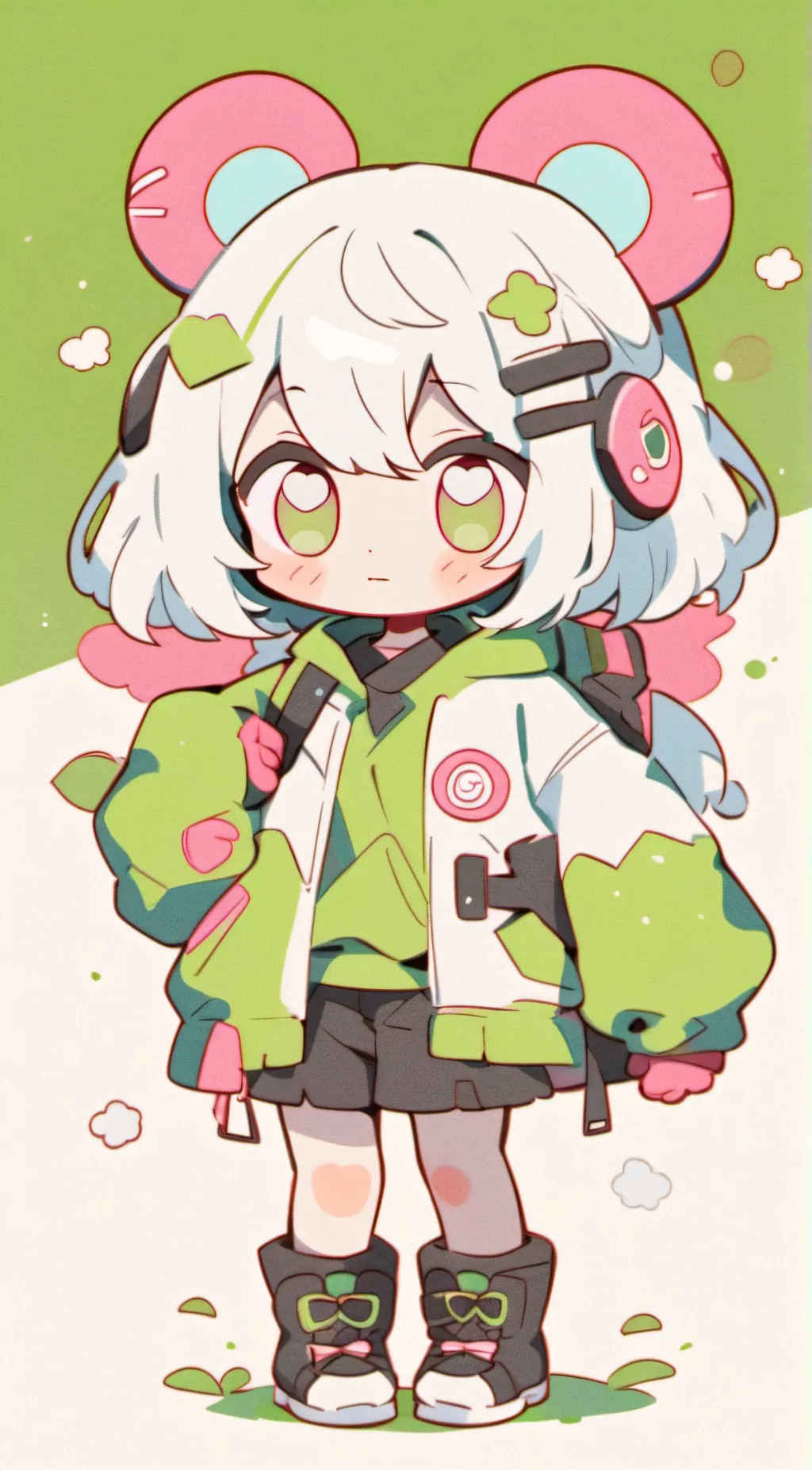 ai character: Marie  background